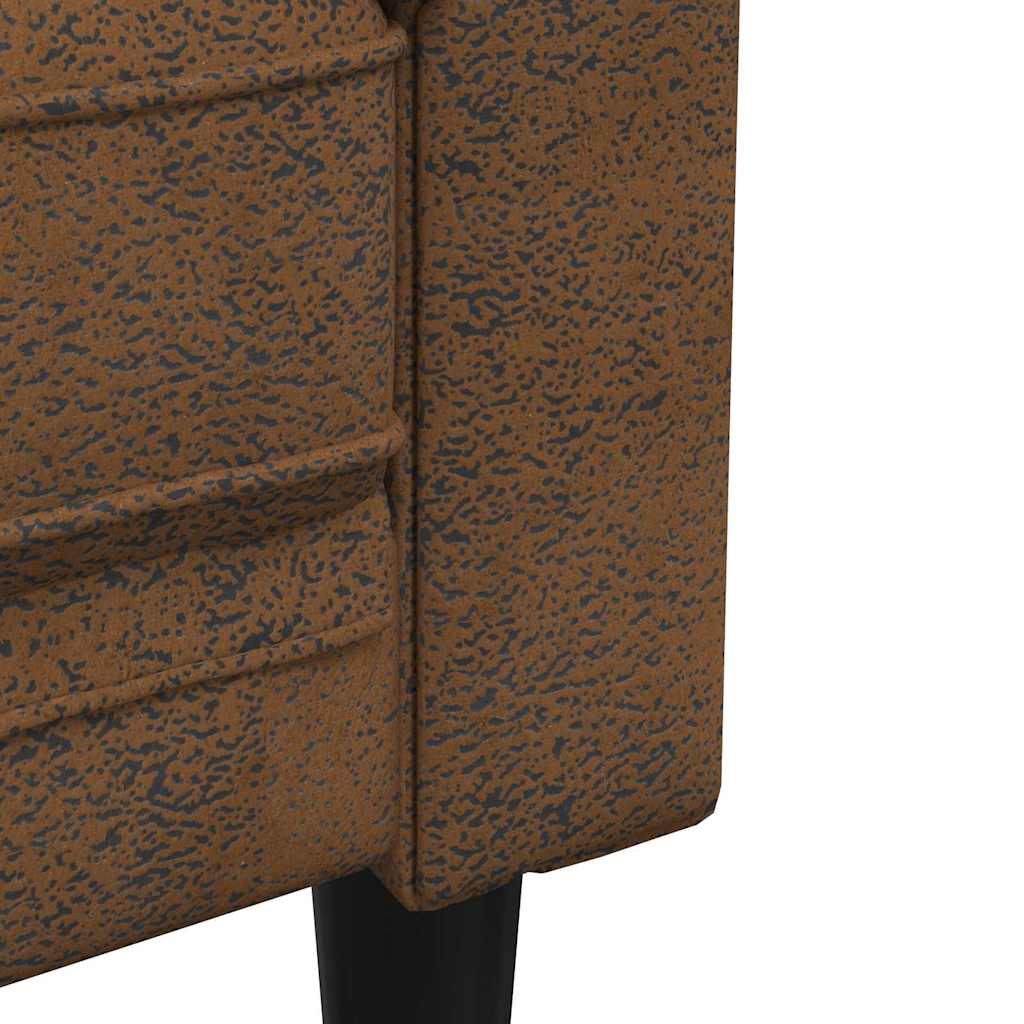 Sofa Smeđa 201,5 x 74,5 x 74,5 cm Poliester