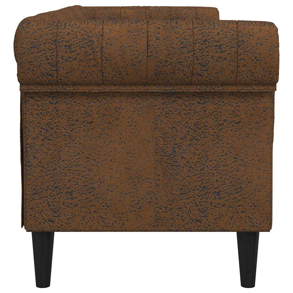 Sofa Smeđa 201,5 x 74,5 x 74,5 cm Poliester