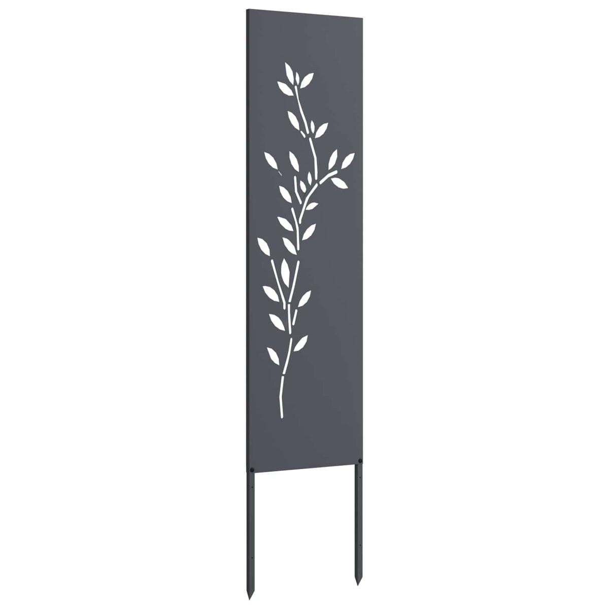 Privatnost u vrtu Antracit 32 x 140 cm Hladno valjana čelična