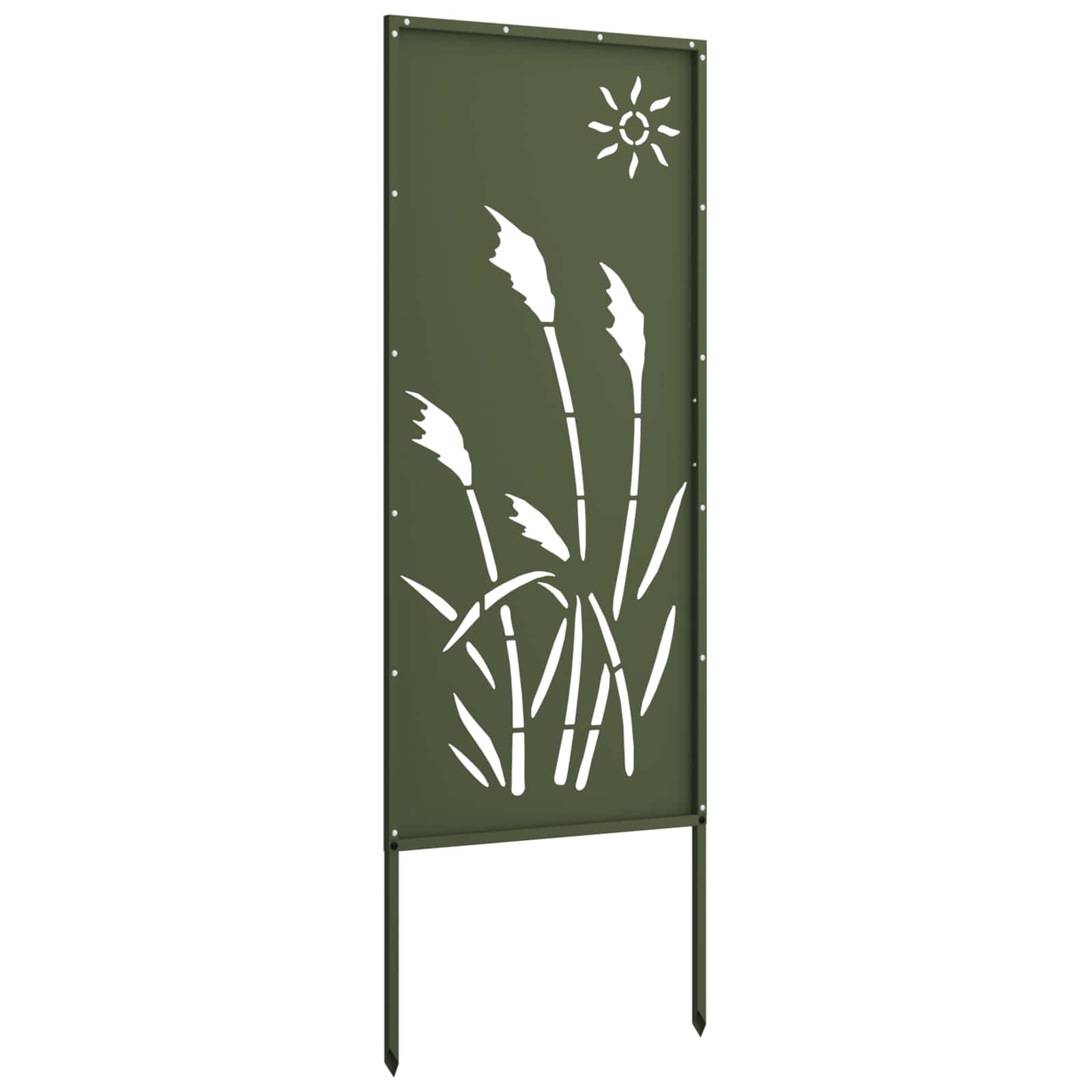 Privatnost u vrtu Rezbarija Maslinovo zelena 50 x 140 cm