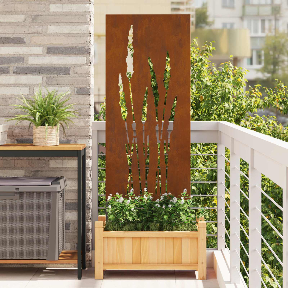 Privatnost u vrtu Cvjetni Rđa 50 x 140 cm
