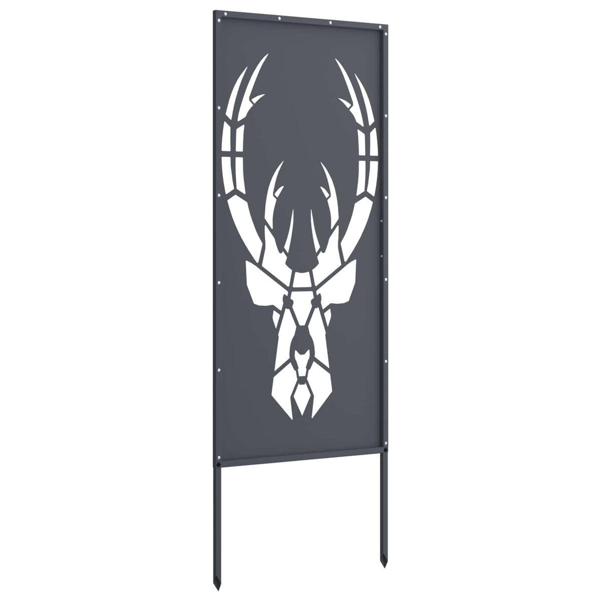 Privatnost u vrtu Antracit 50 x 140 cm Hladno valjana čelična