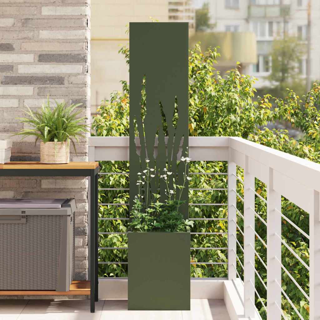Privatnost u vrtu Rezbarija Maslinovo zelena 32 x 150 cm