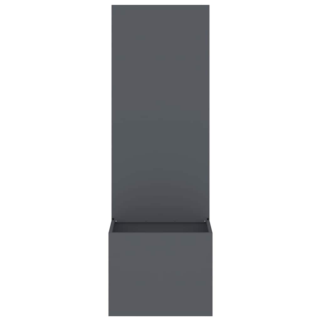 Privatnost u vrtu Antracit 50 x 150 cm Hladno valjana čelična