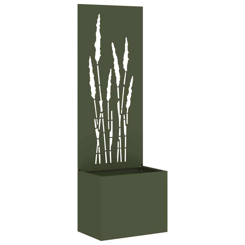 Privatnost u vrtu Rezbarija Maslinovo zelena 50 x 32 x 150 cm