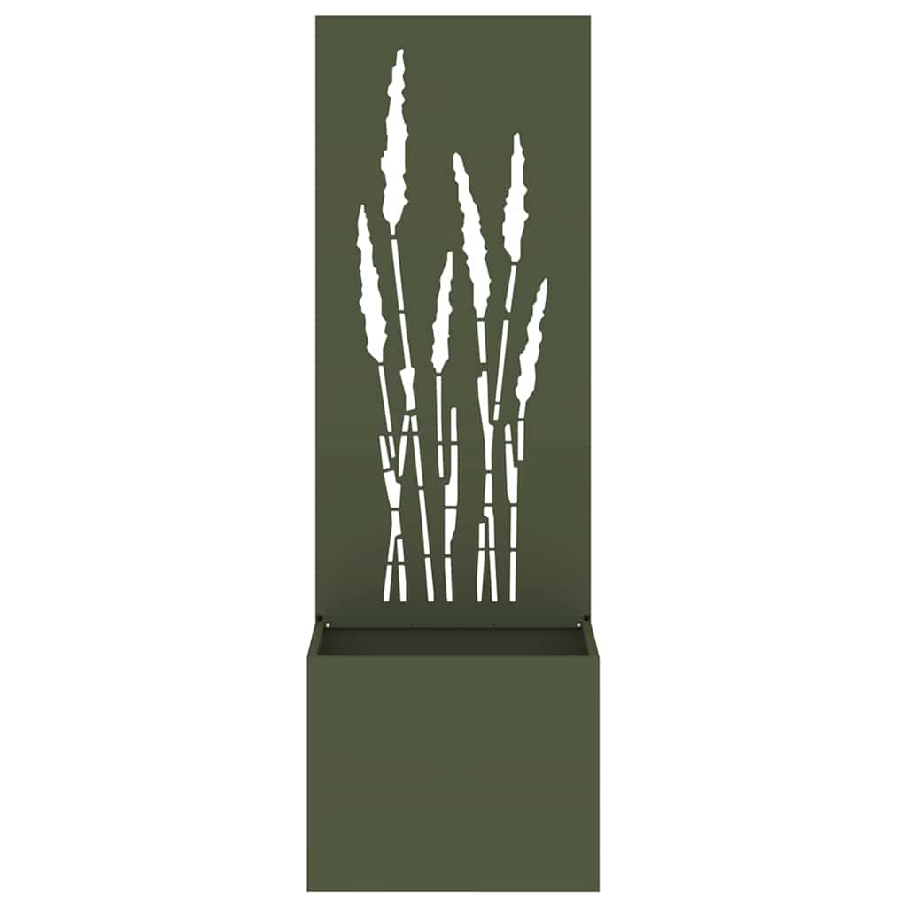 Privatnost u vrtu Rezbarija Maslinovo zelena 50 x 32 x 150 cm