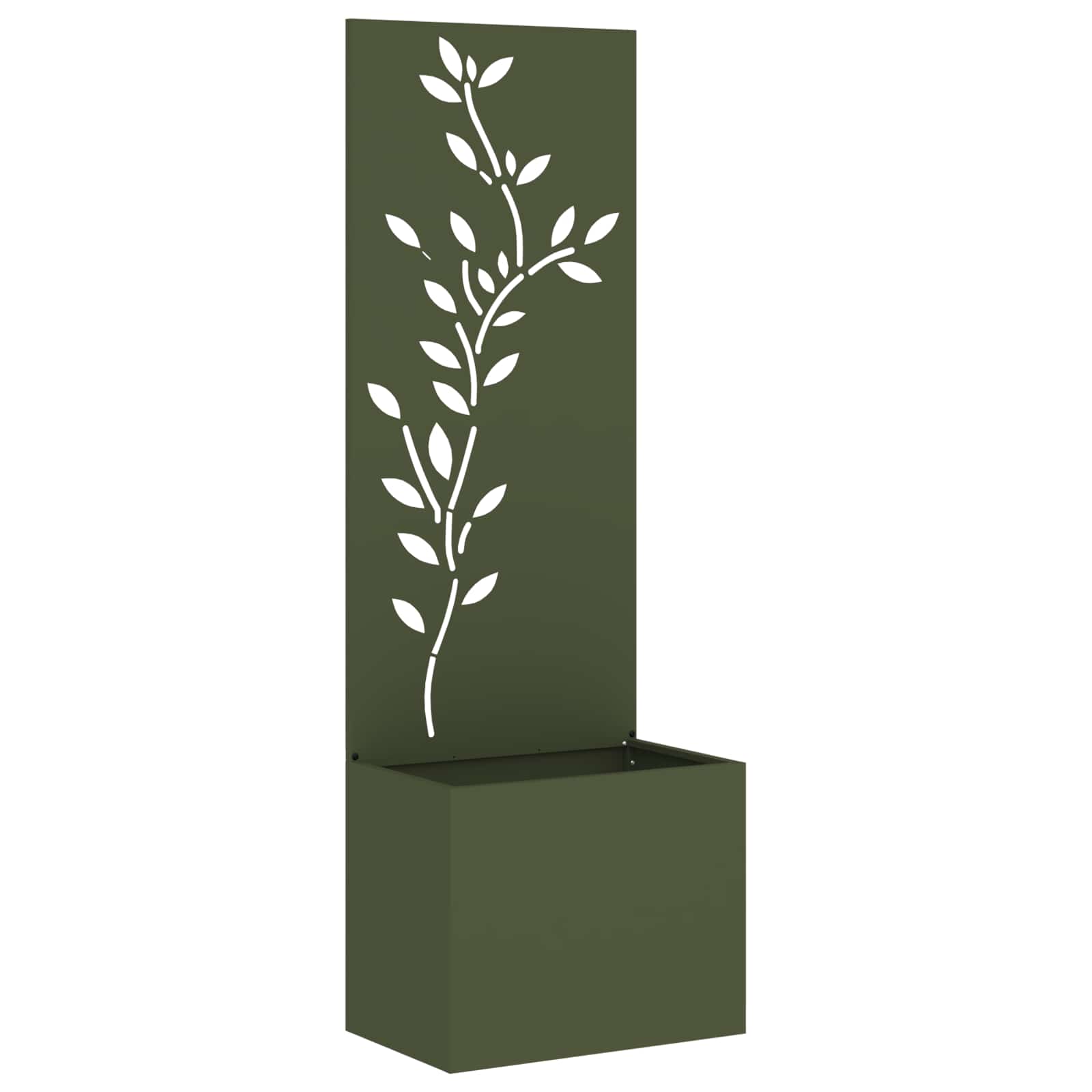 Privatnost u vrtu Cvjetni Maslinovo zelena 50 x 150 cm