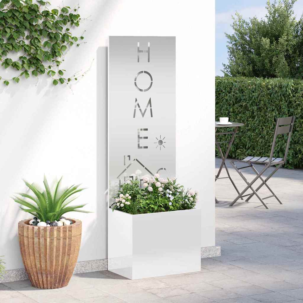 Privatnost u vrtu Rezbarija Srebrno 50 x 150 cm Pocinčani čelik