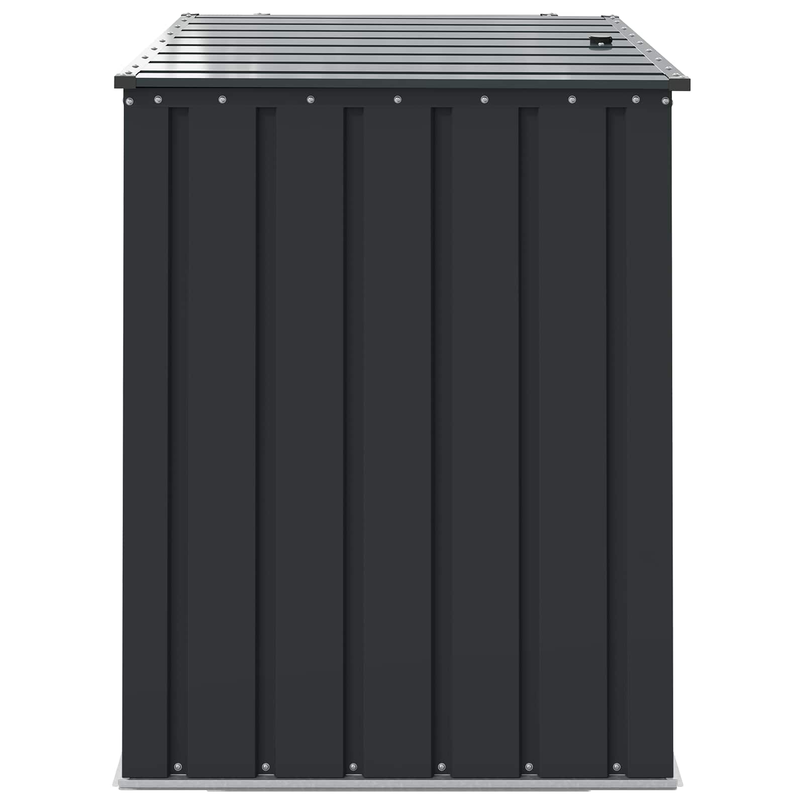 Kutija za spremanje u vrtu Crna 101,5 x 82 x 100 cm Čelik
