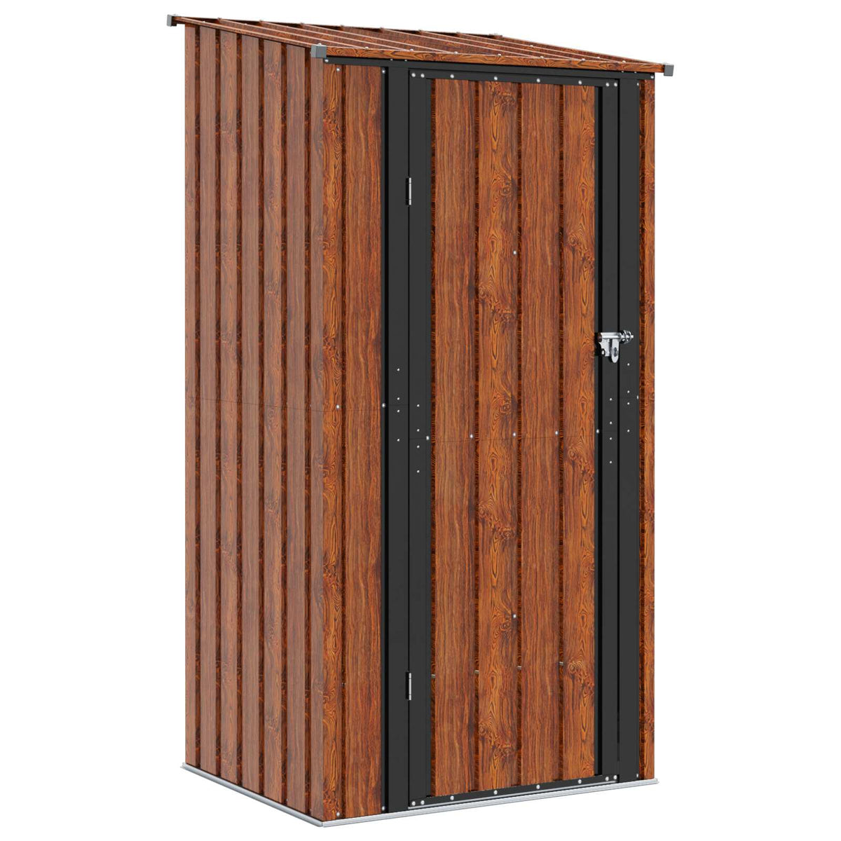 Vrtne šupe Smeđa 103 x 86 x 200 cm Metal