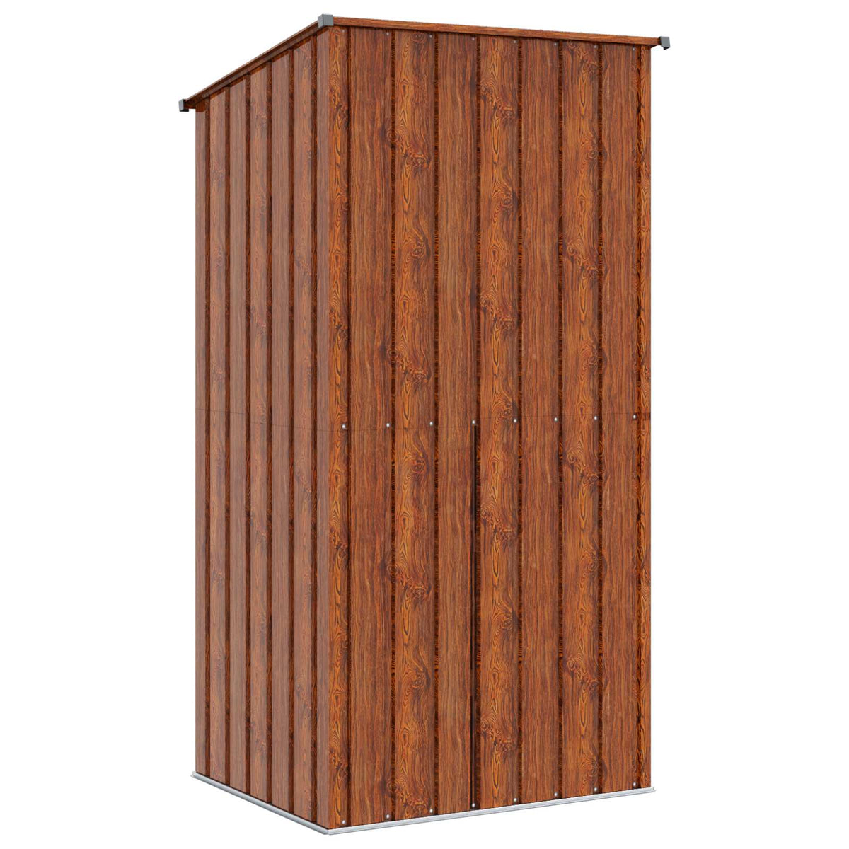 Vrtne šupe Smeđa 103 x 86 x 200 cm Metal
