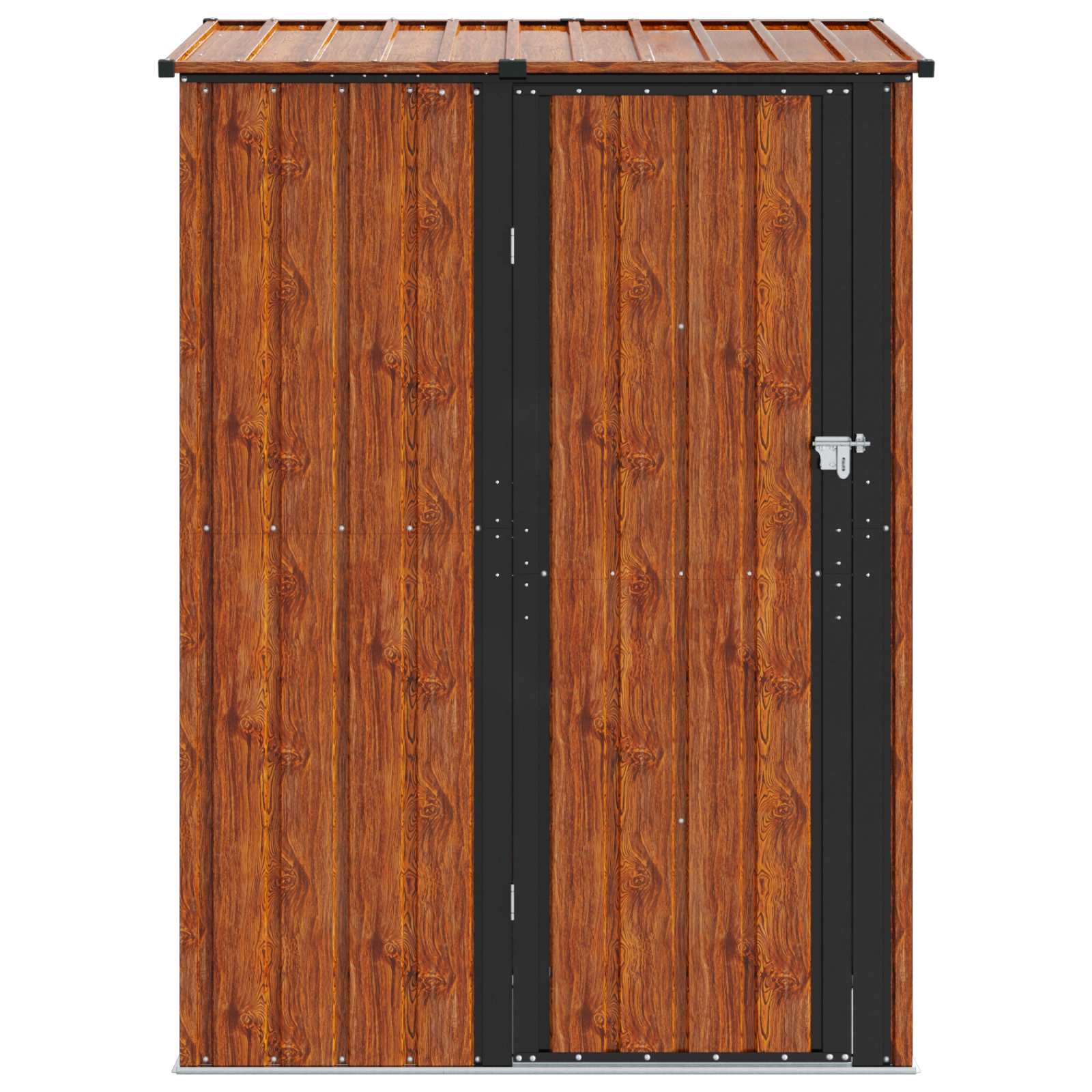 Vrtne šupe Smeđa 140,5 x 74 x 200 cm Metal