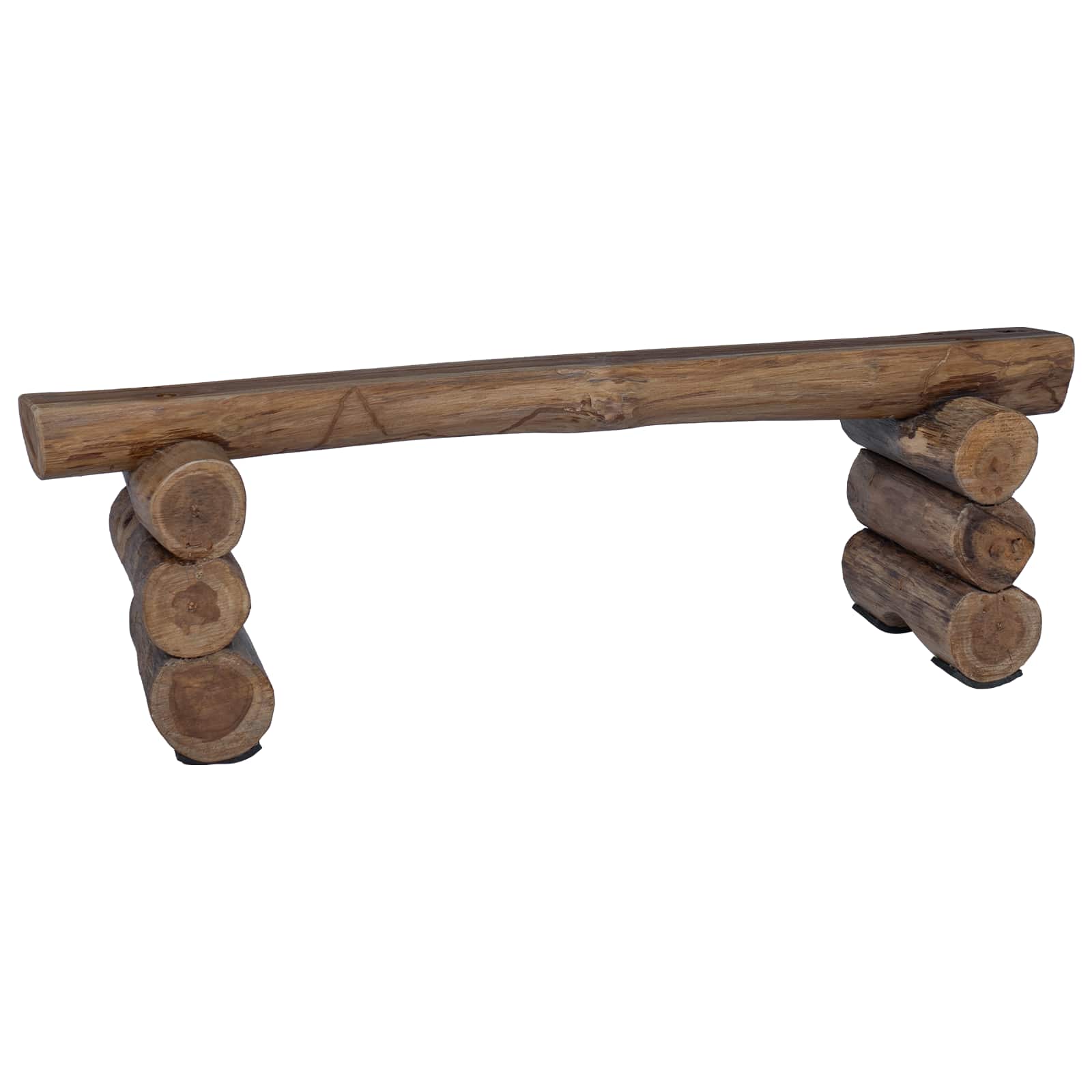 klupa Prirodna 110 x 30 x 34 cm Čvrsto teak drvo