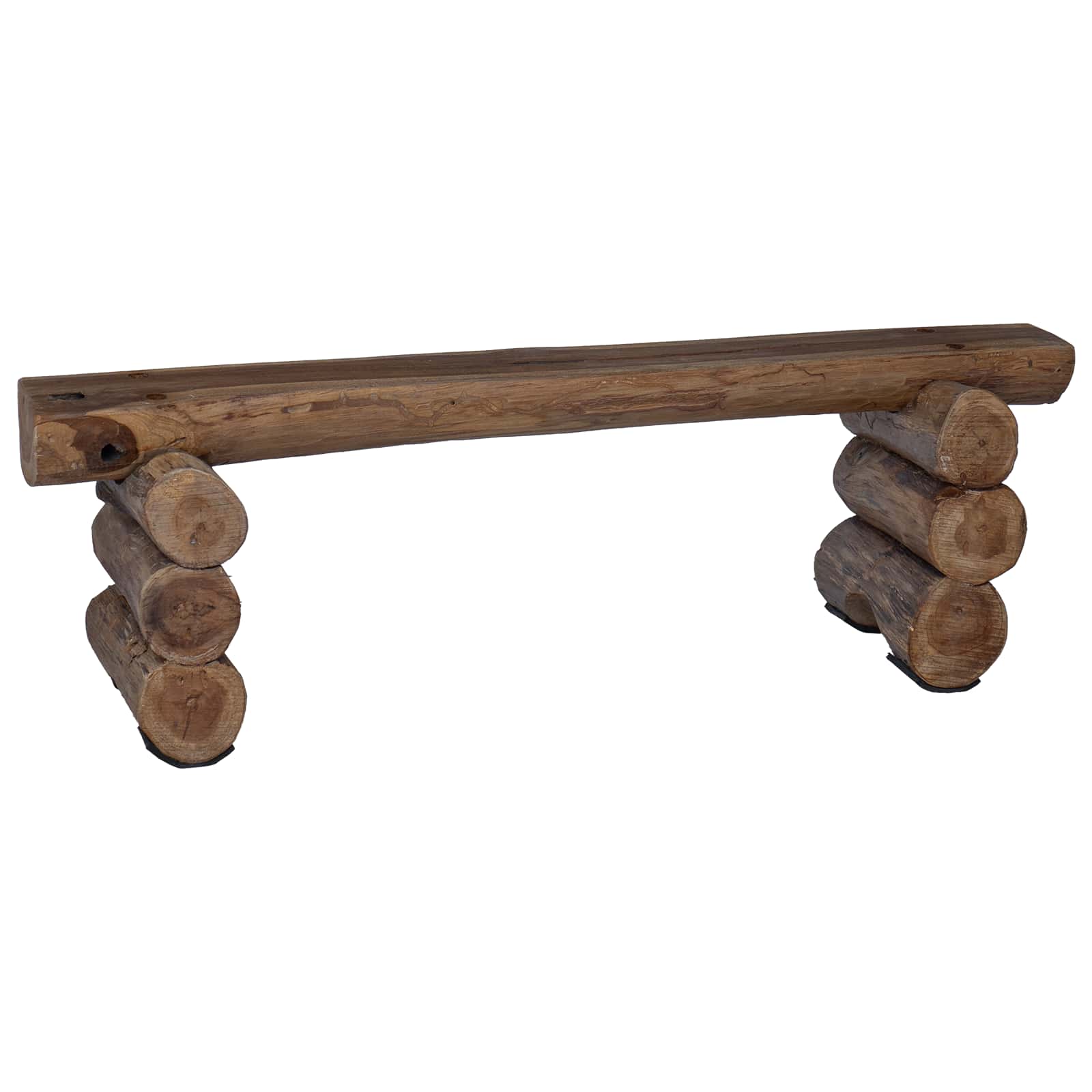 klupa Prirodna 110 x 30 x 34 cm Čvrsto teak drvo