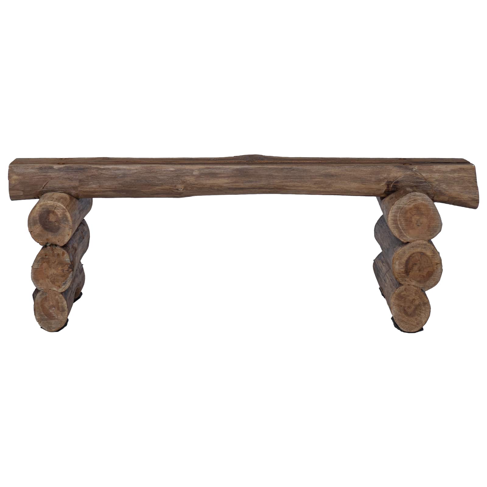 klupa Prirodna 110 x 30 x 34 cm Čvrsto teak drvo