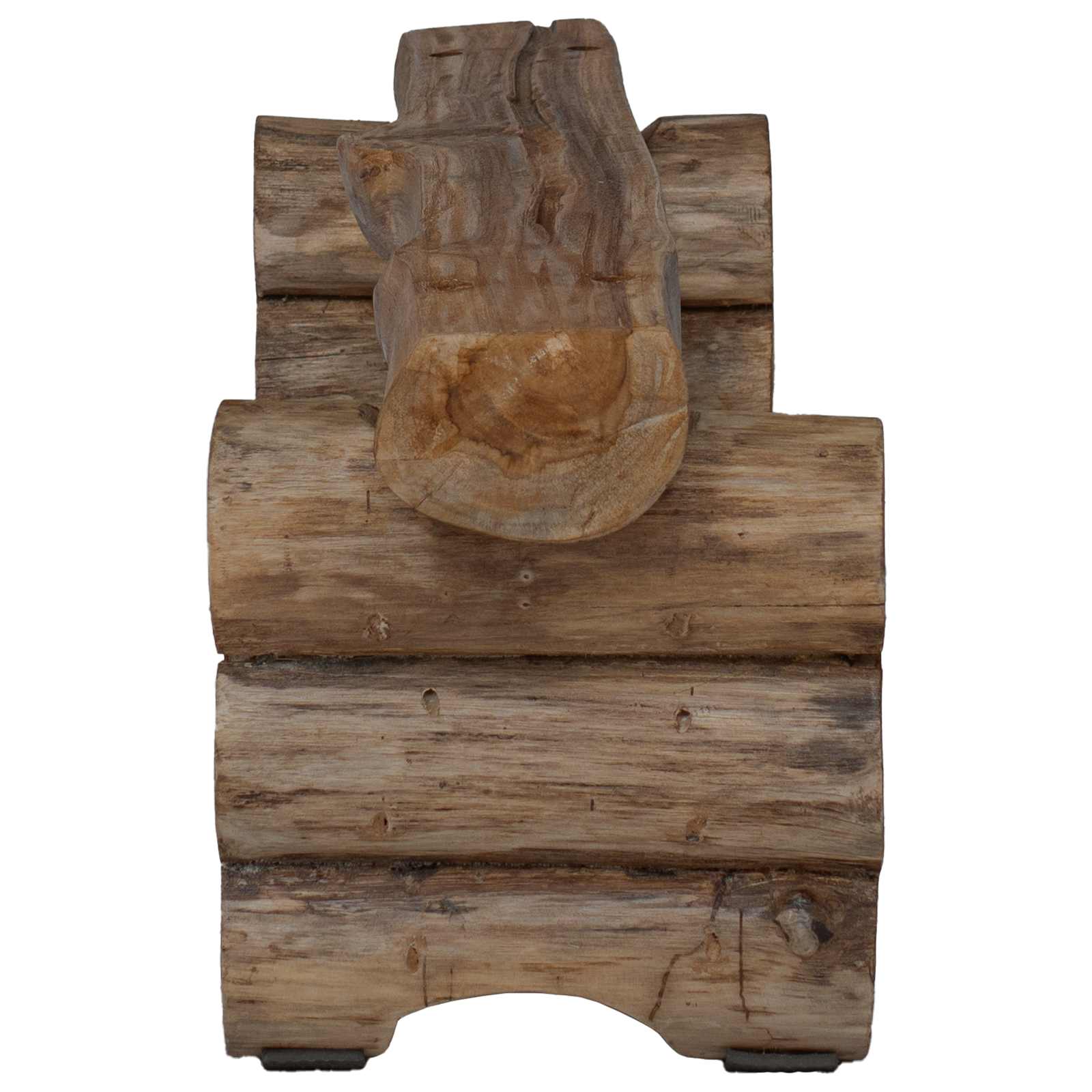 klupa Prirodna 110 x 30 x 34 cm Čvrsto teak drvo
