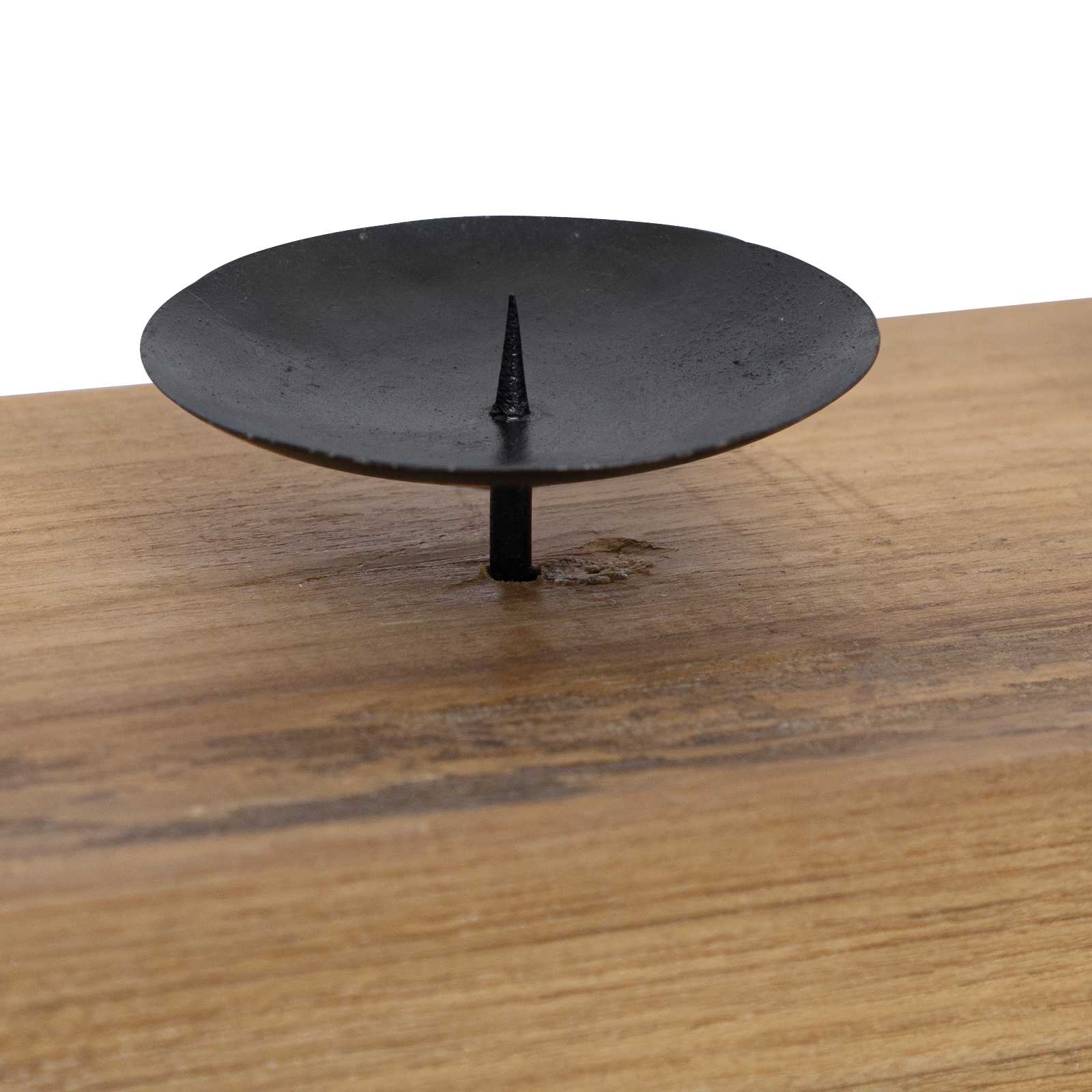 Držač svijeće Prirodna 50 x 15 x 10 cm Masivni teakov drvo