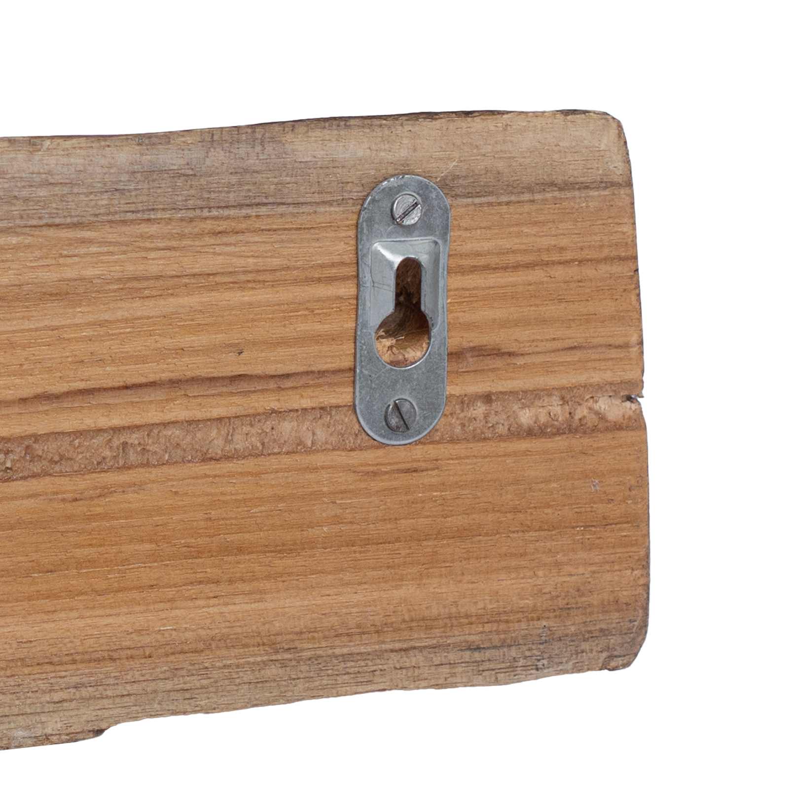 Vješalica Smeđa 50 x 8 x 12 cm Čvrsto drvo iz reciklaže