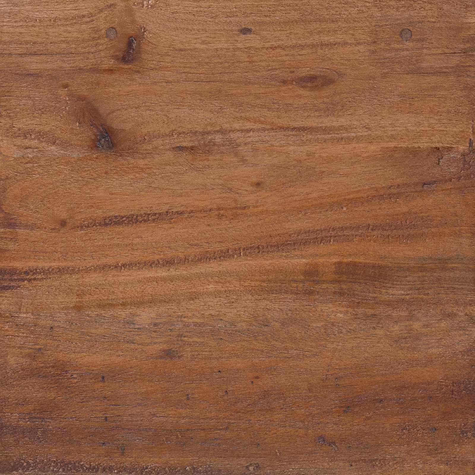 Bocni stol Smeđa 38 x 28 x 35 cm Čvrsto mahagonijevo drvo