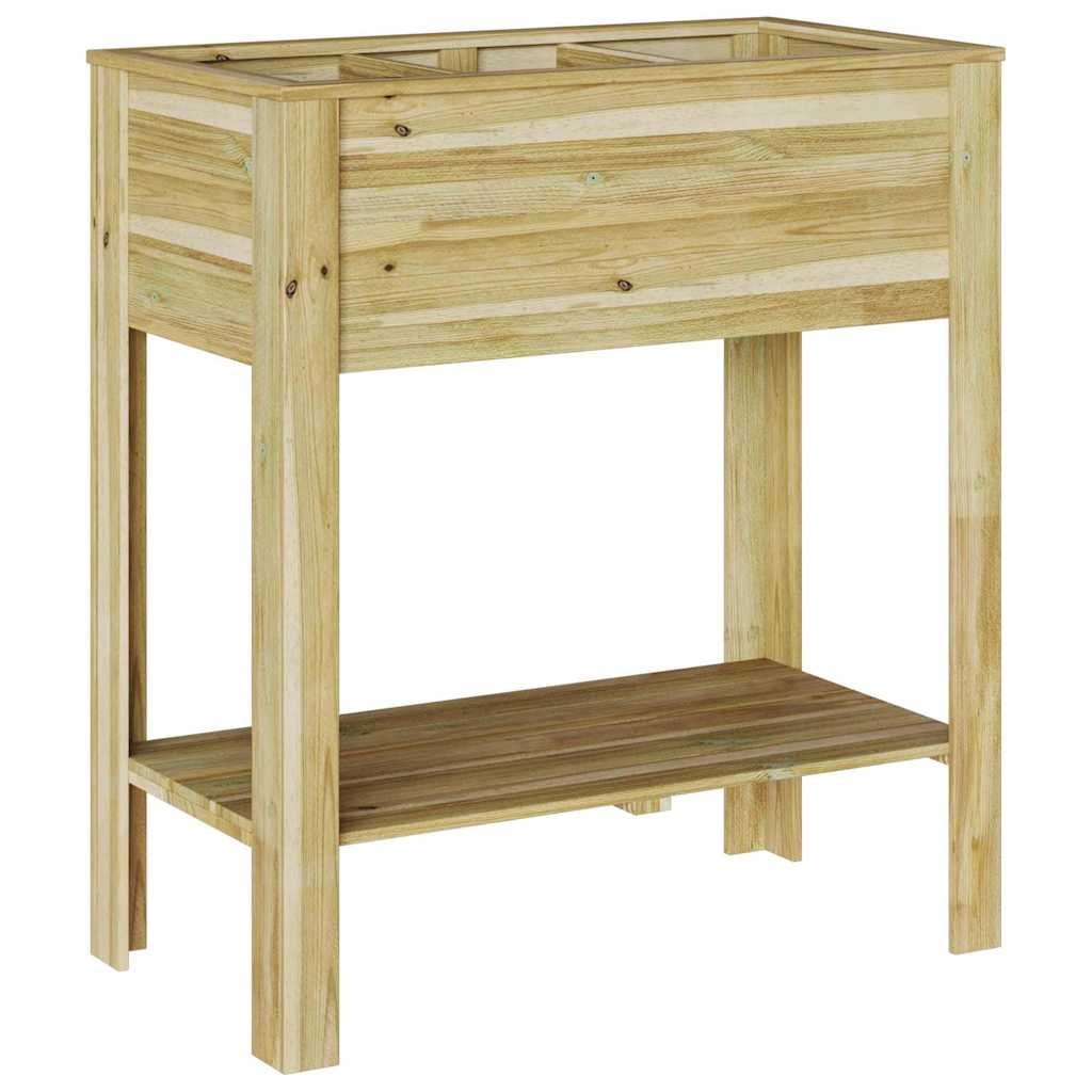 Visoki saksija Smeđa 85,5 x 46,5 x 96 cm Impregnirana borovina