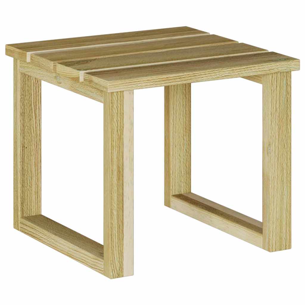 stol 3 pcs Prirodna Impregnirana borovina