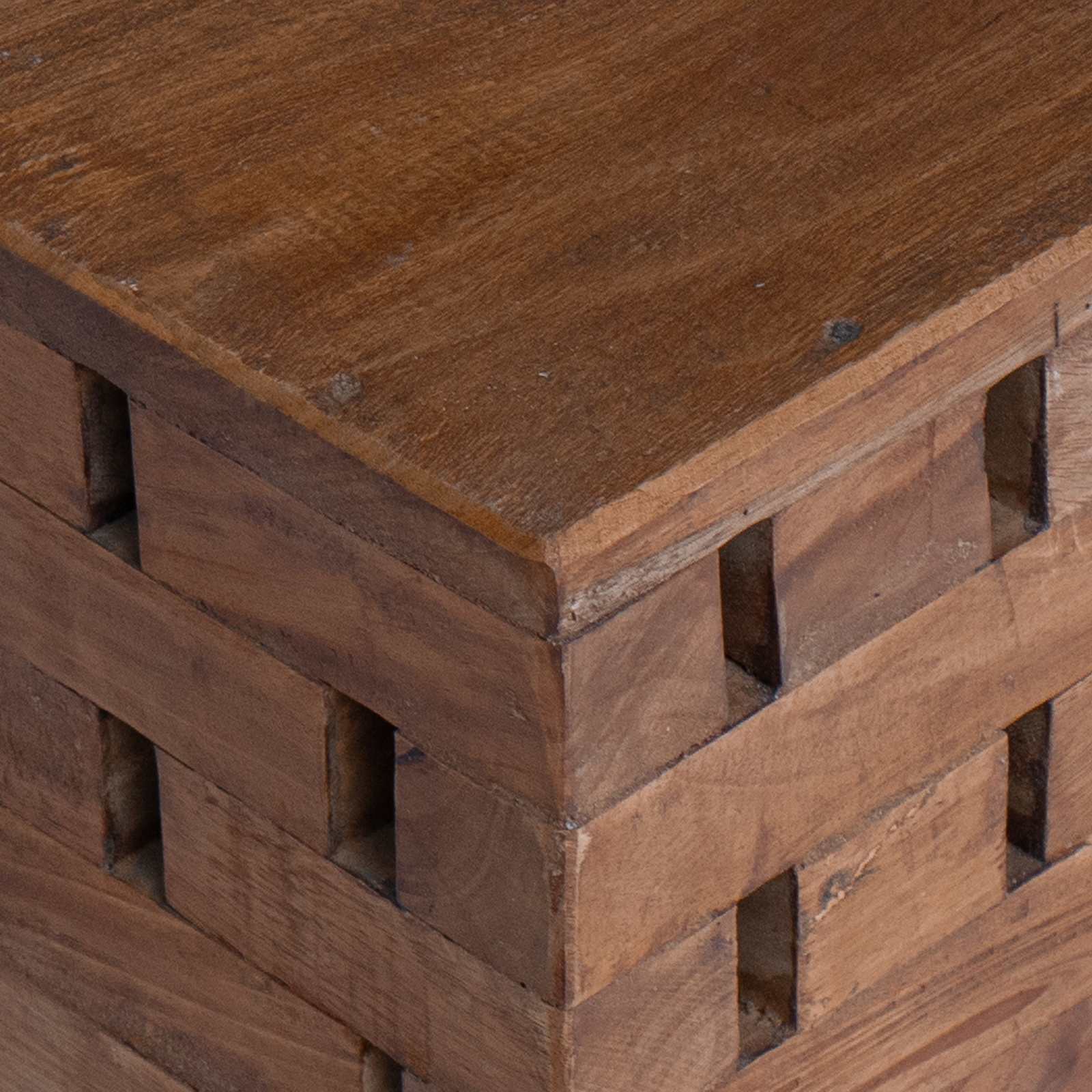 Stolica Prirodna 29 x 29 x 48 cm Čvrsto drvo iz reciklaže