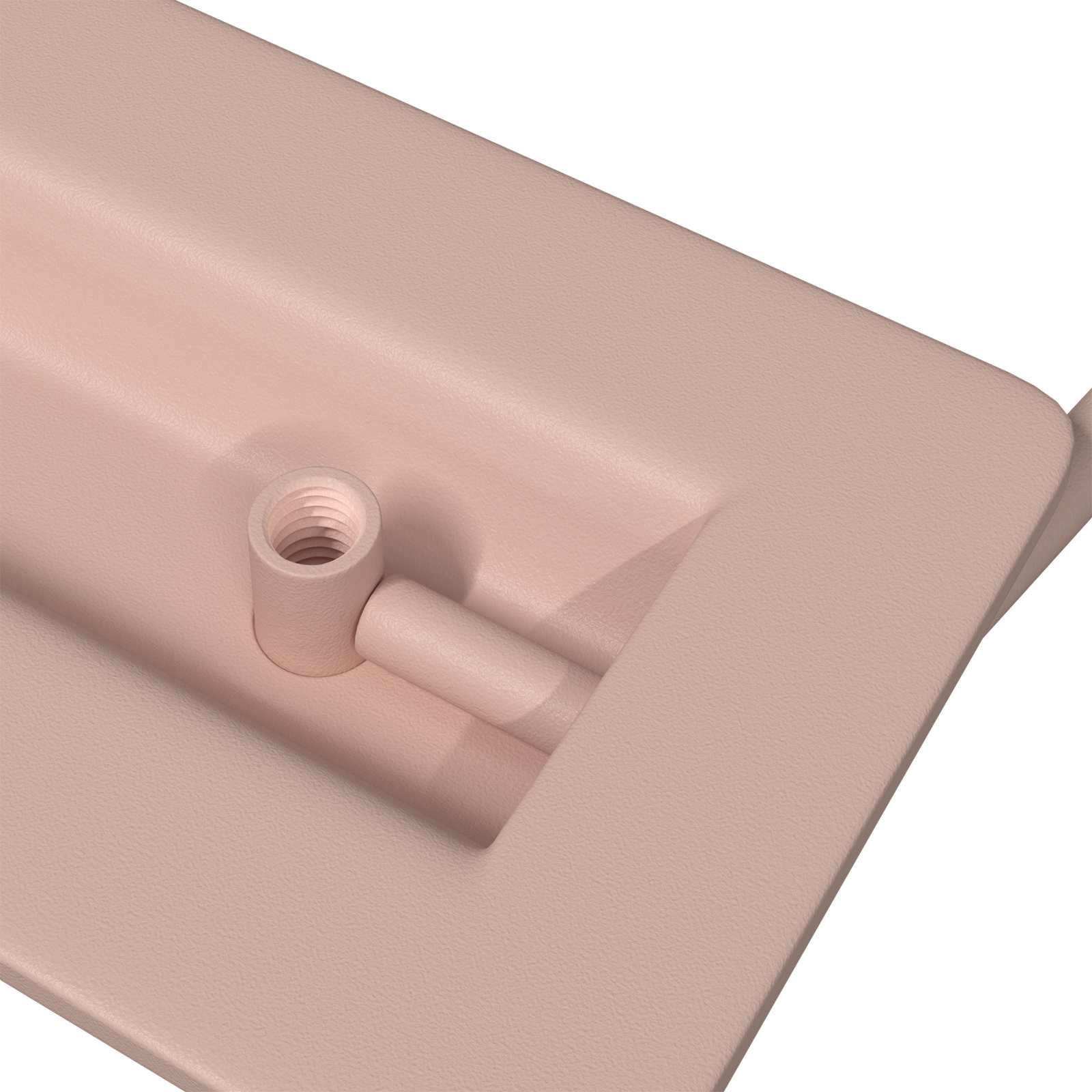 Ručke za ormariće 12 pcs Ružičasta 85 x 45 mm Metal