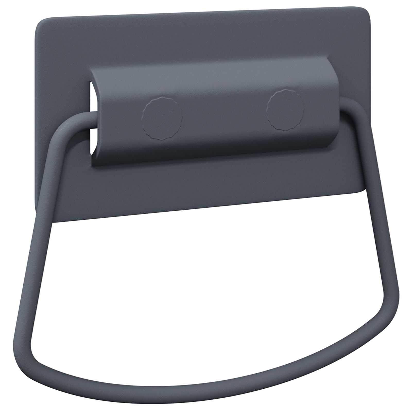 Ručke za ormariće 12 pcs Antracit 85 x 45 mm Metal