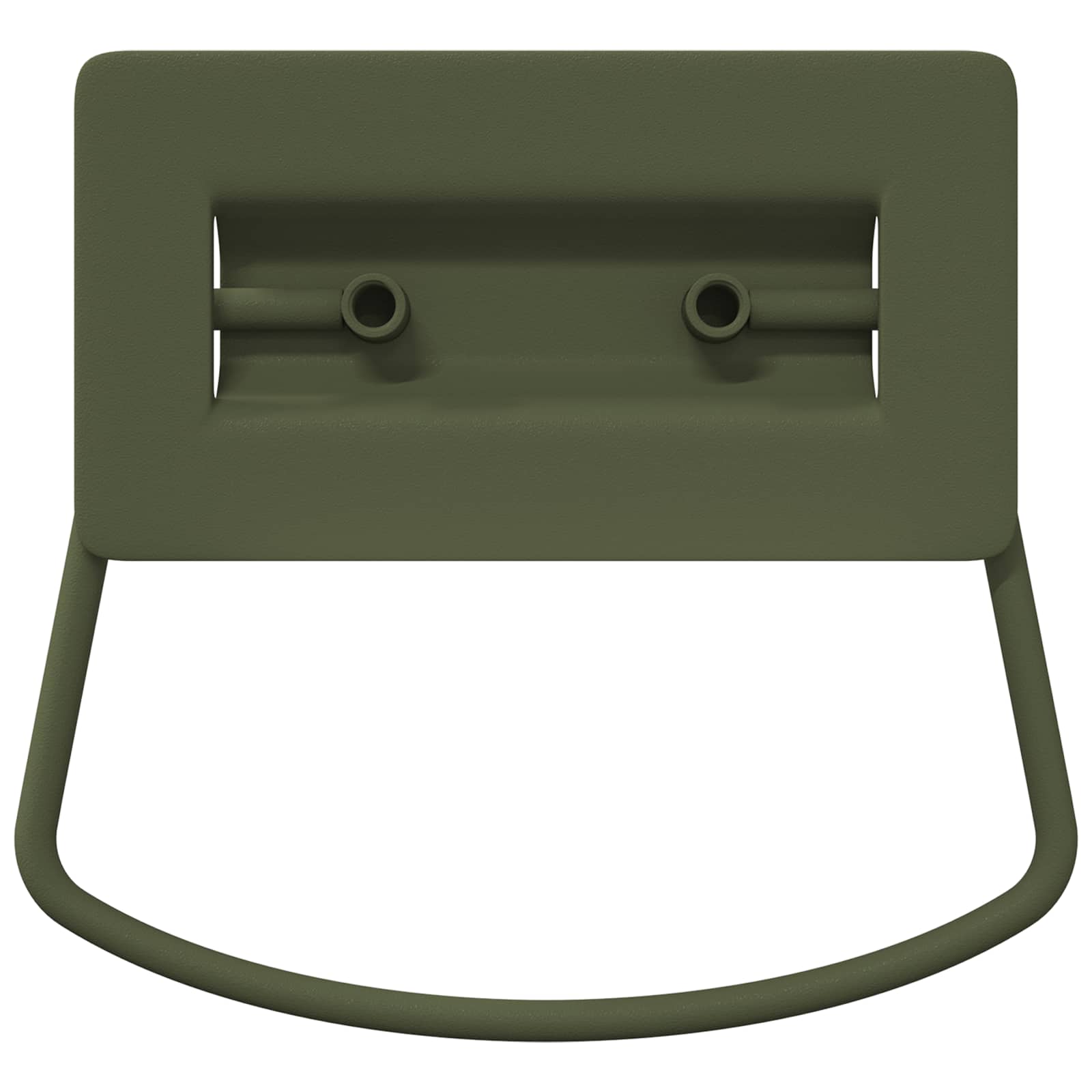 Ručke za ormariće 2 pcs Maslinasto zelena 85 x 45 mm Metal