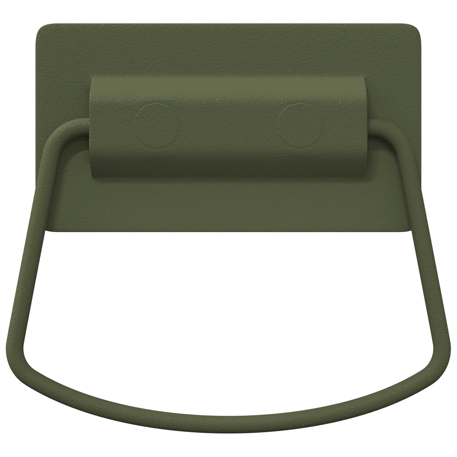 Ručke za ormariće 2 pcs Maslinasto zelena 85 x 45 mm Metal