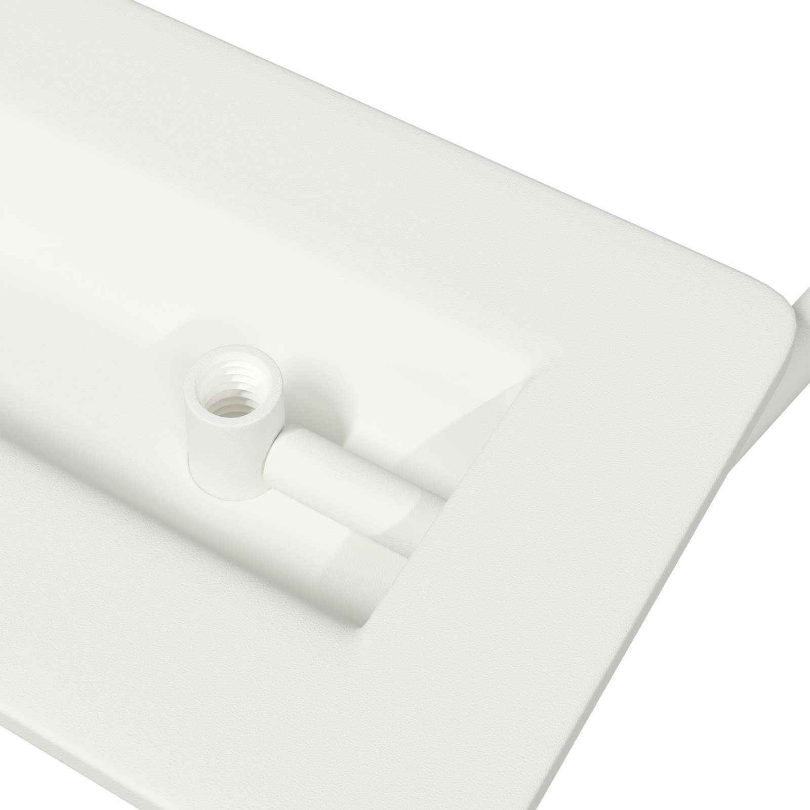 Ručke za ormariće Bijelo 85 x 45 mm Metal
