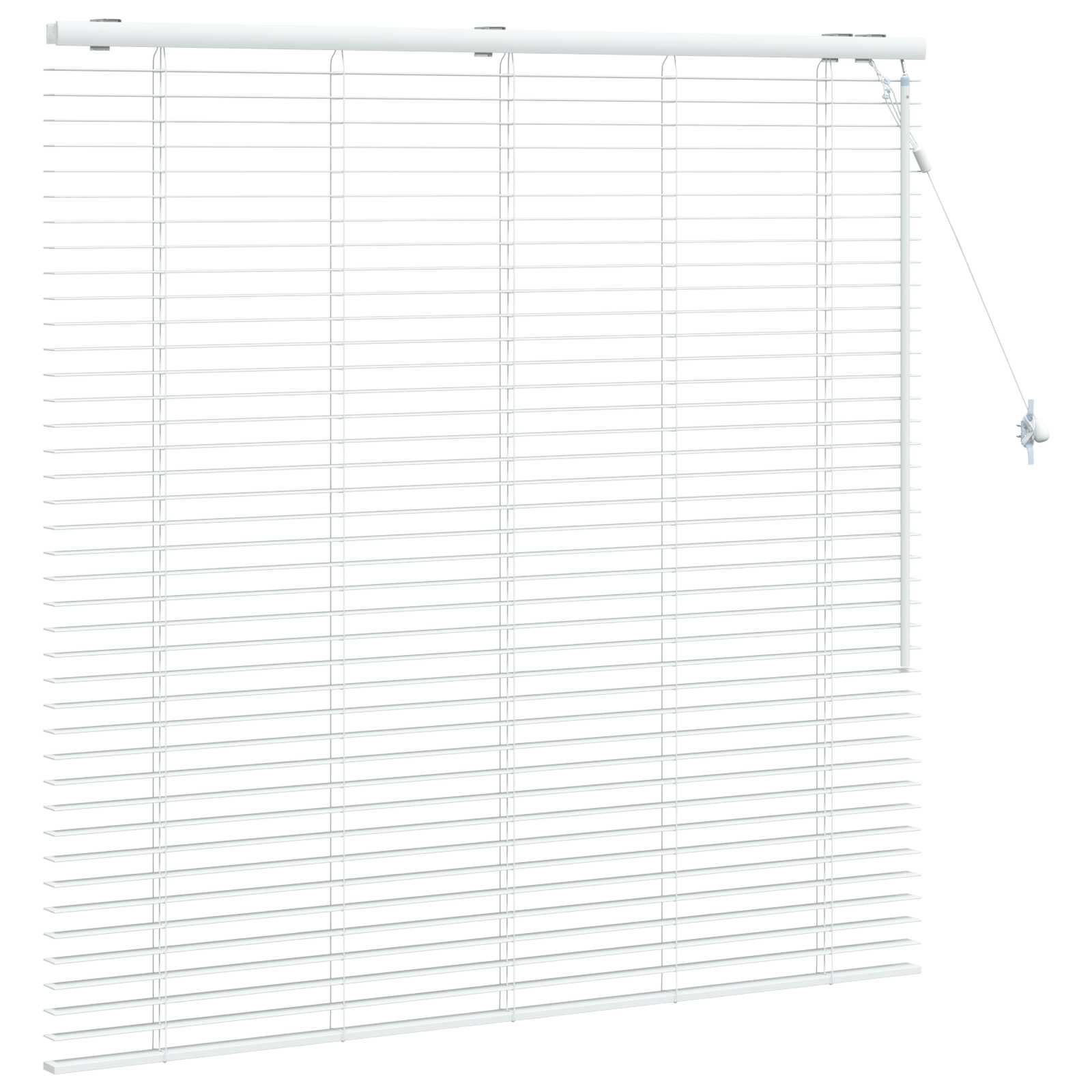 Venecijanska roleta Bijela 130 x 130 cm 35 mm