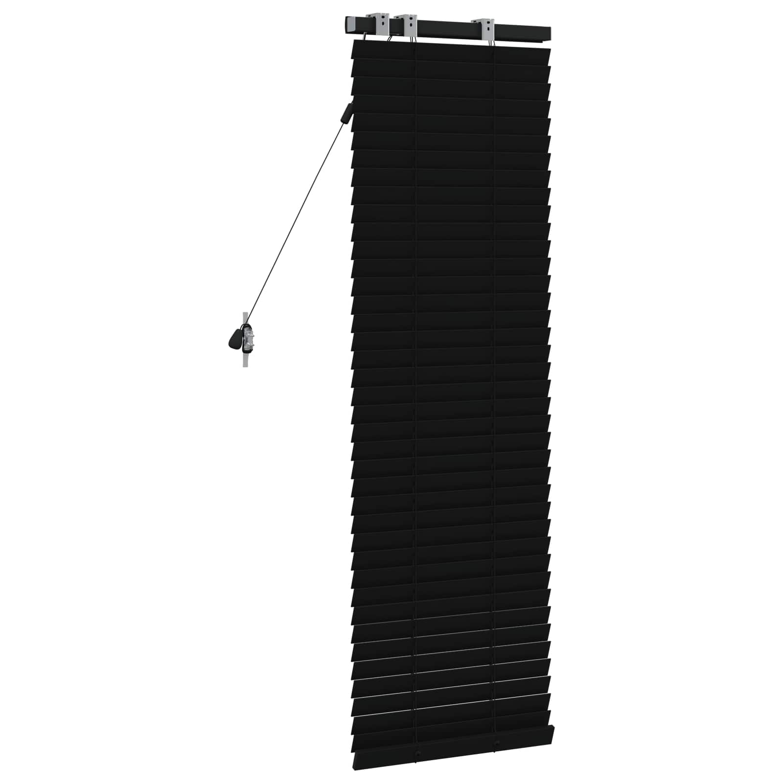 Venecijanska roleta Crna 50 x 130 cm 35 mm