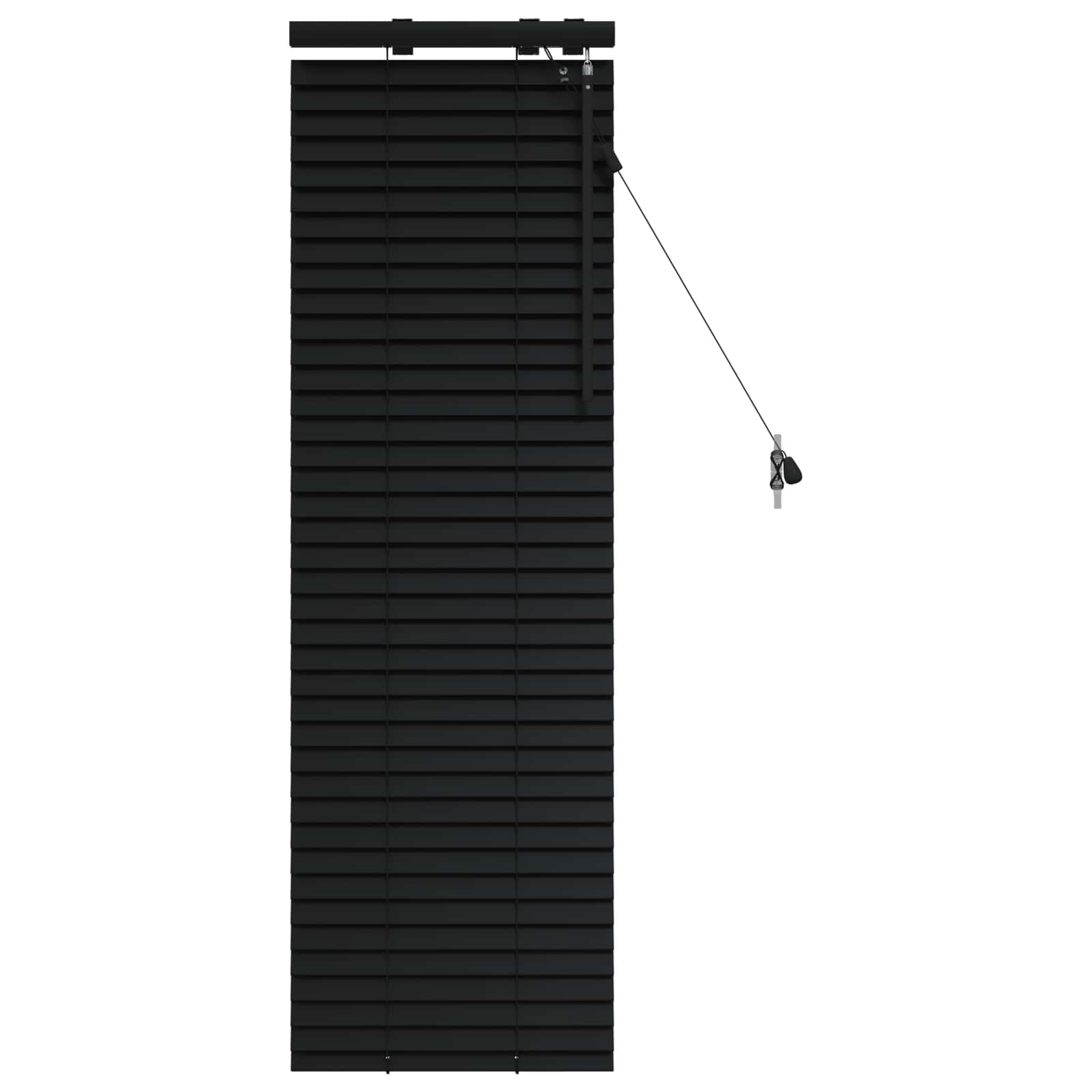 Venecijanska roleta Crna 50 x 130 cm 35 mm