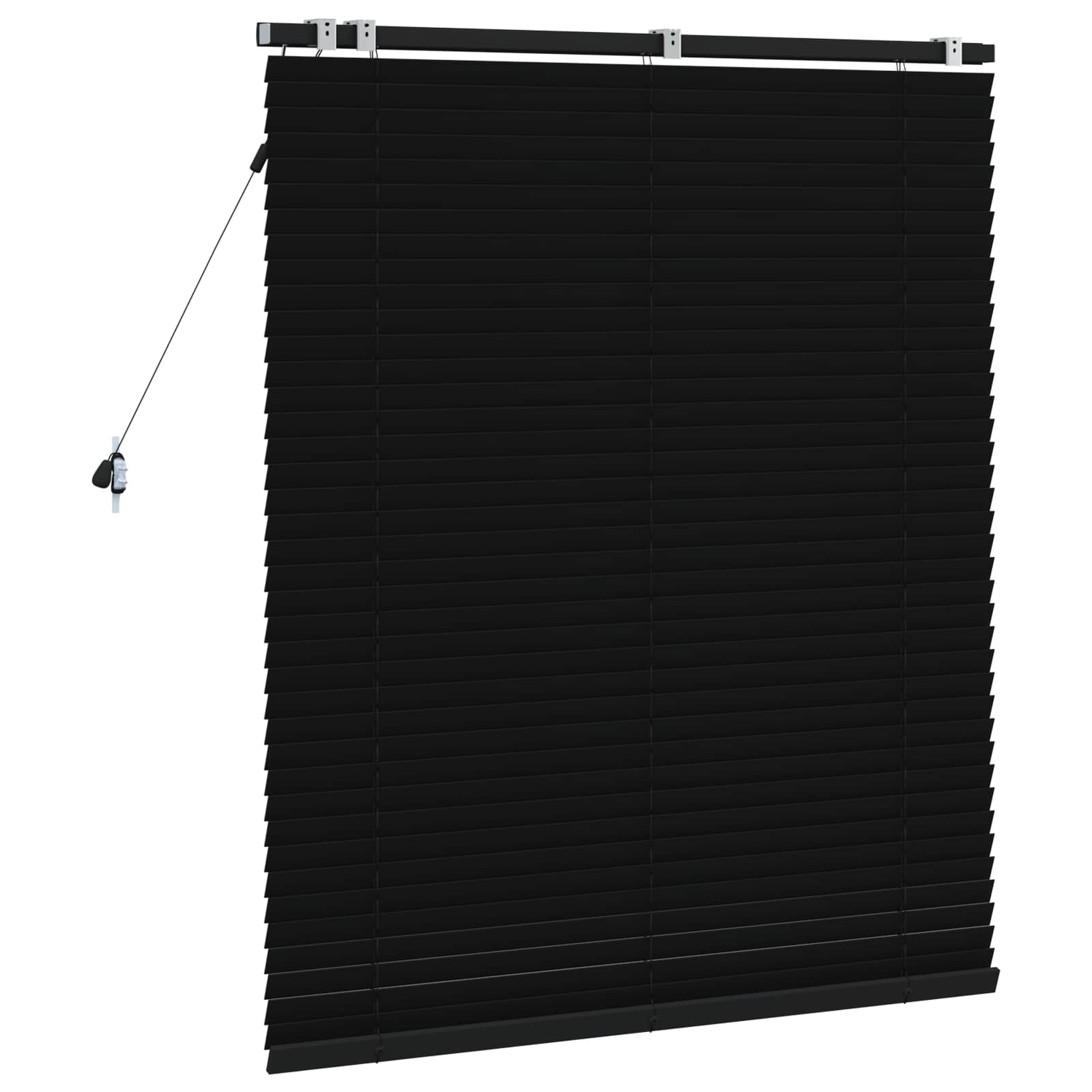 Venecijanska roleta Crna 100 x 130 cm 35 mm