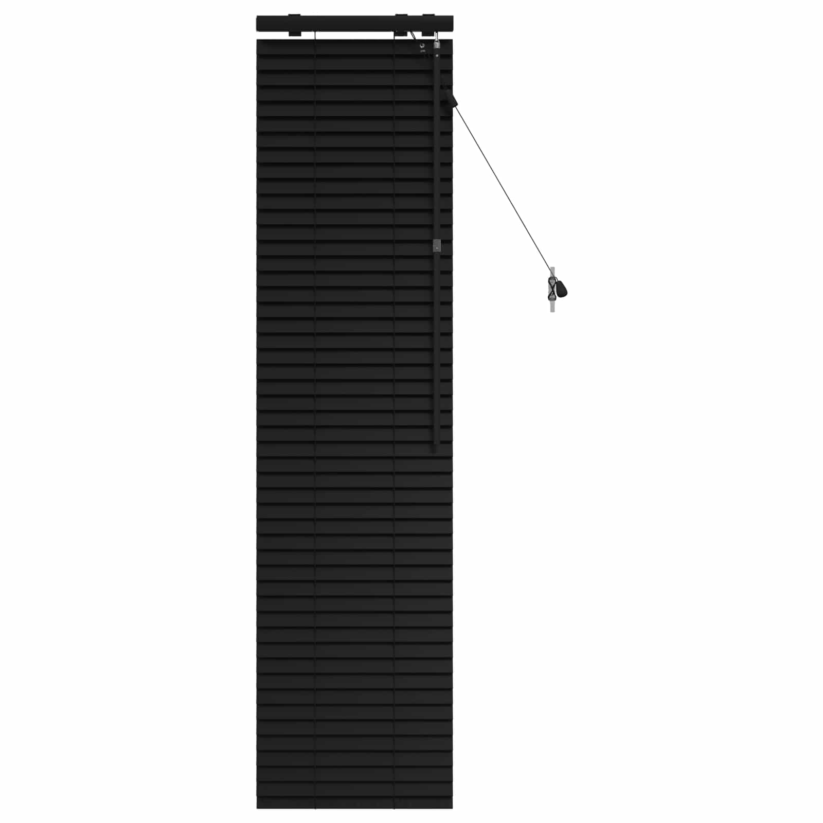 Venecijanska roleta Crna 40 x 160 cm 35 mm