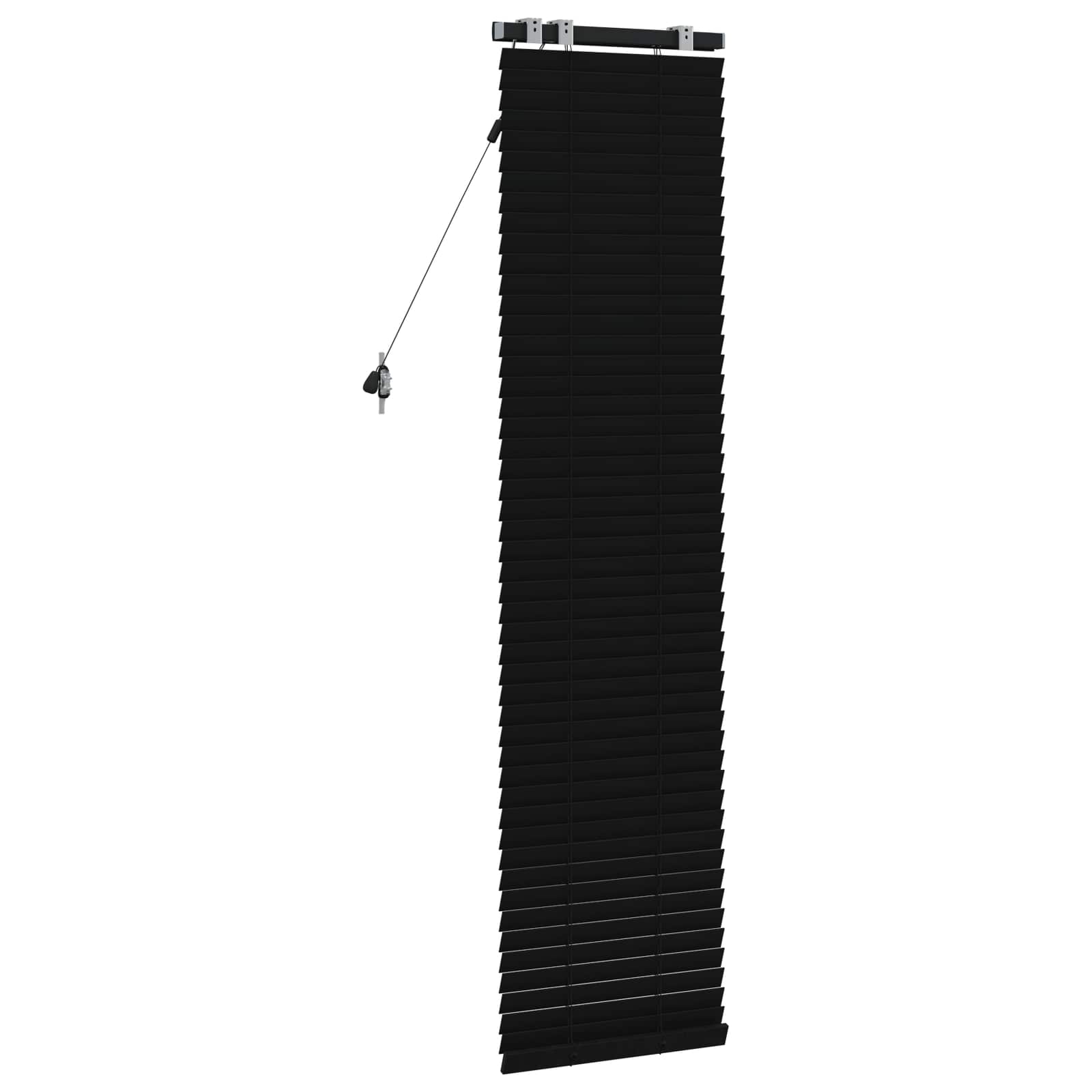 Venecijanska roleta Crna 50 x 160 cm 35 mm