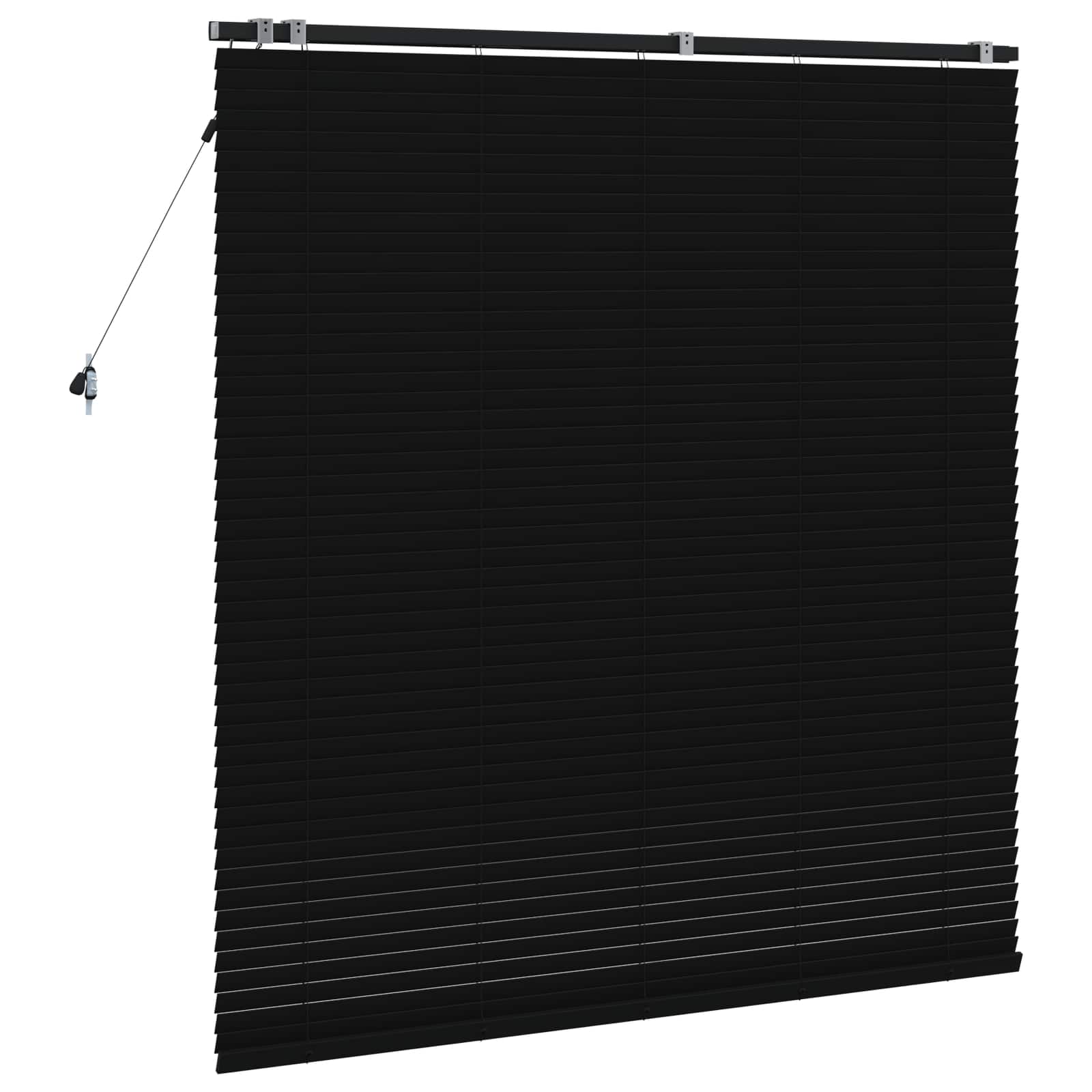 Venecijanska roleta Crna 155 x 160 cm 35 mm