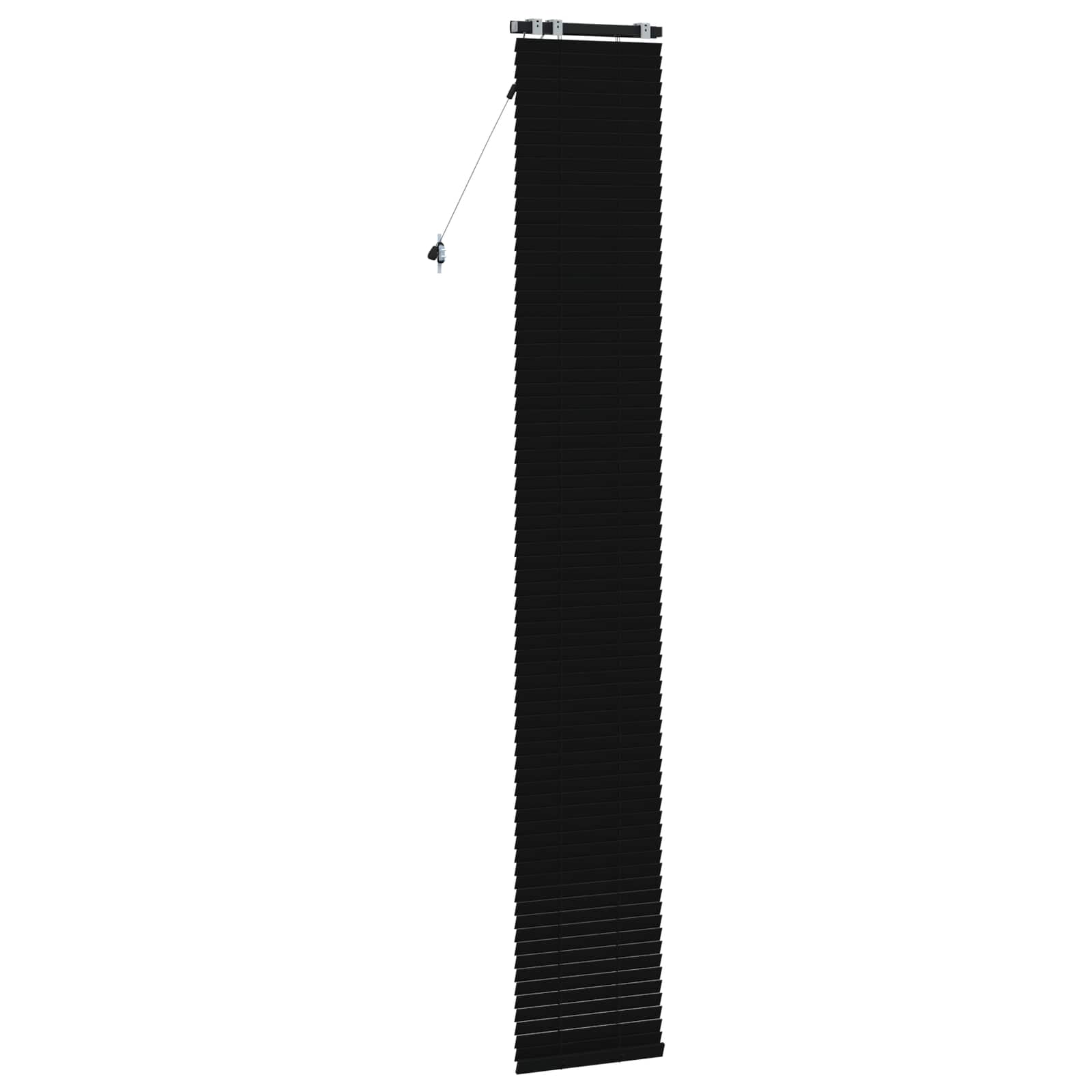 Venecijanska roleta Crna 40 x 250 cm 35 mm