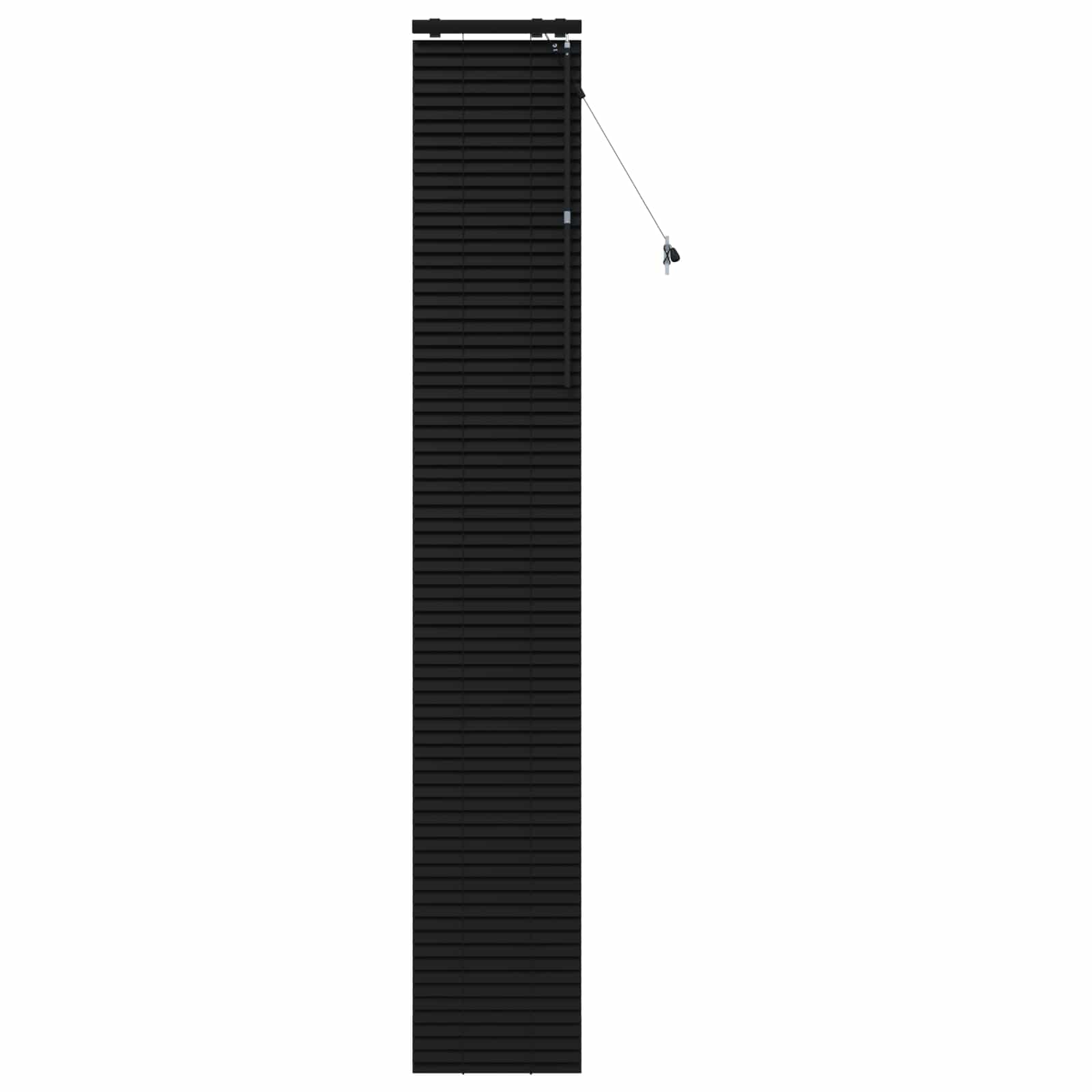 Venecijanska roleta Crna 40 x 250 cm 35 mm