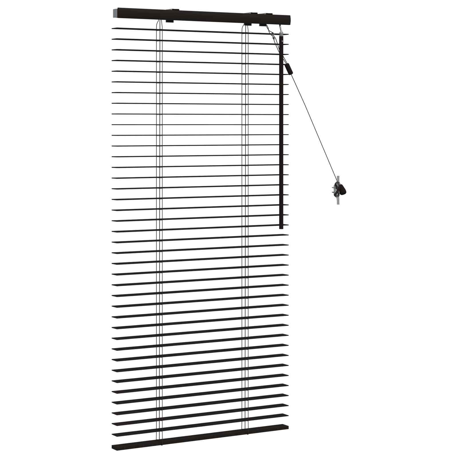 Venecijanska roleta Tamno smeđa 65 x 130 cm 35 mm