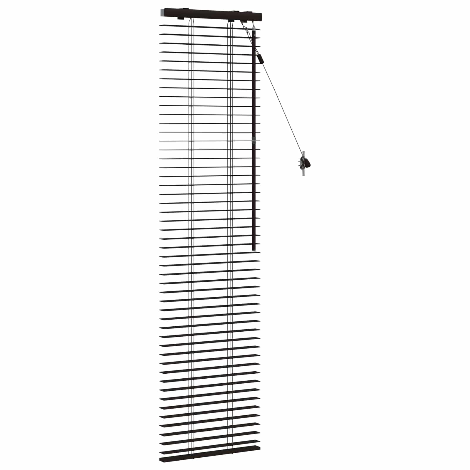 Venecijanska roleta Tamno smeđa 40 x 160 cm 35 mm