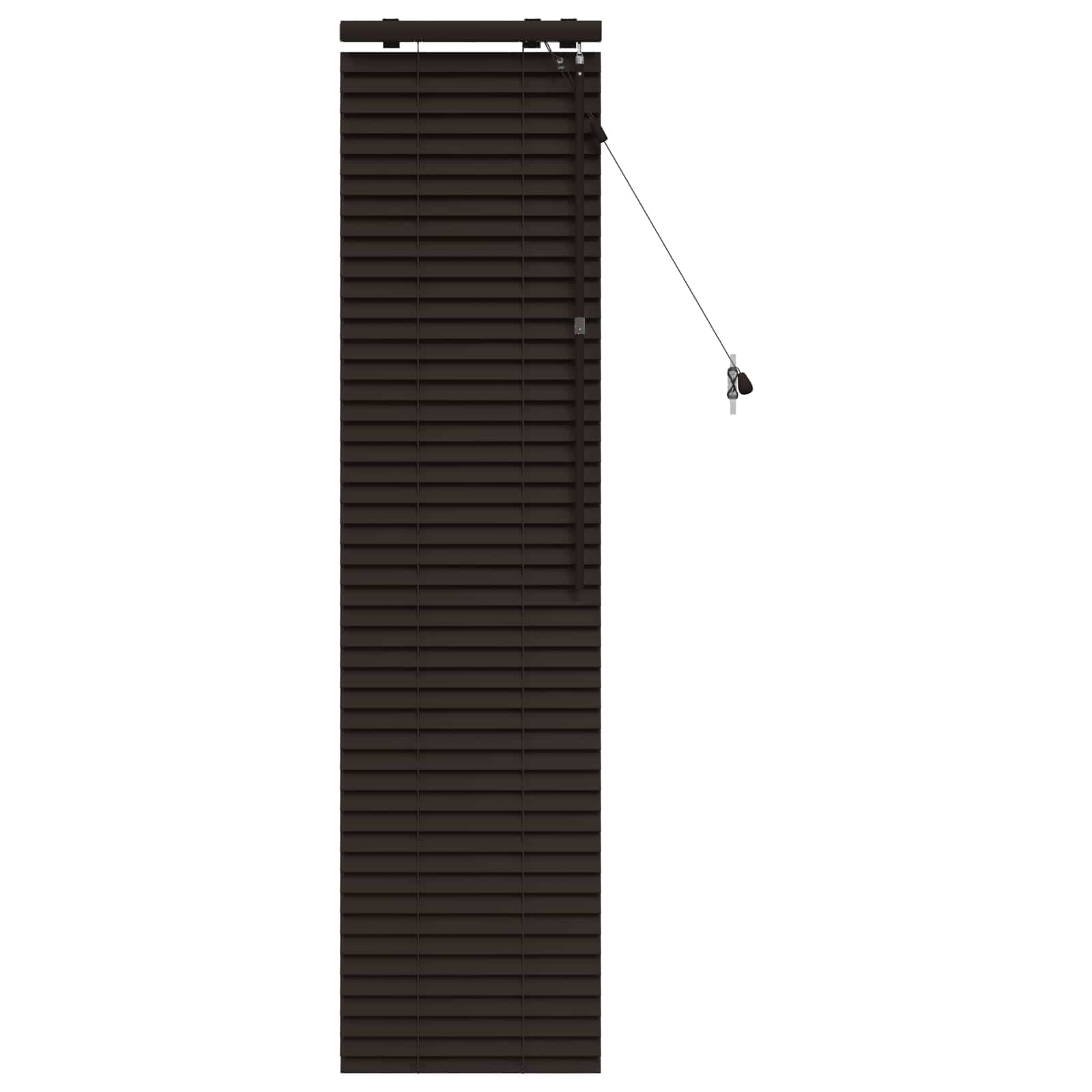 Venecijanska roleta Tamno smeđa 40 x 160 cm 35 mm