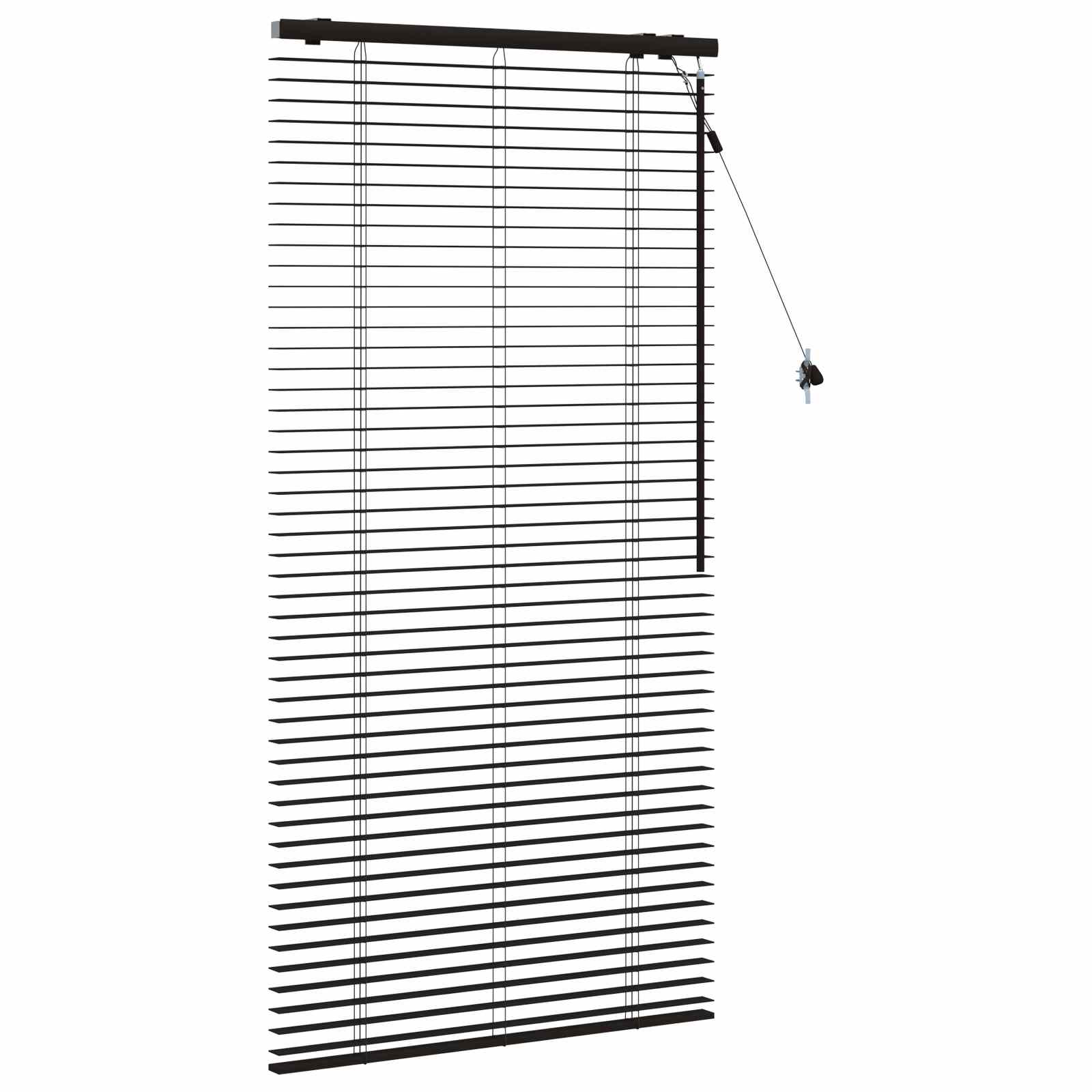 Venecijanska roleta Tamno smeđa 95 x 160 cm 35 mm