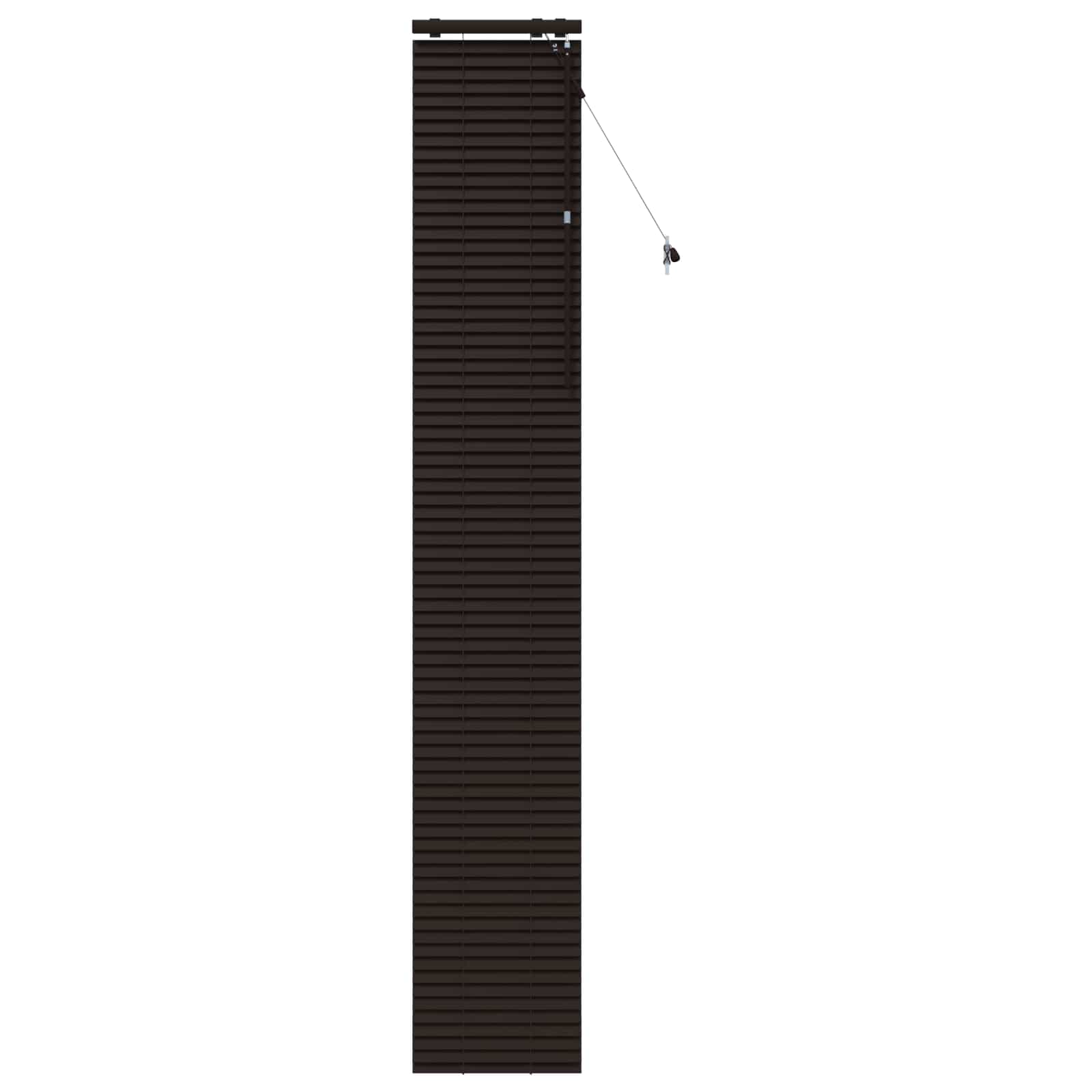 Venecijanska roleta Tamno smeđa 45 x 250 cm 35 mm