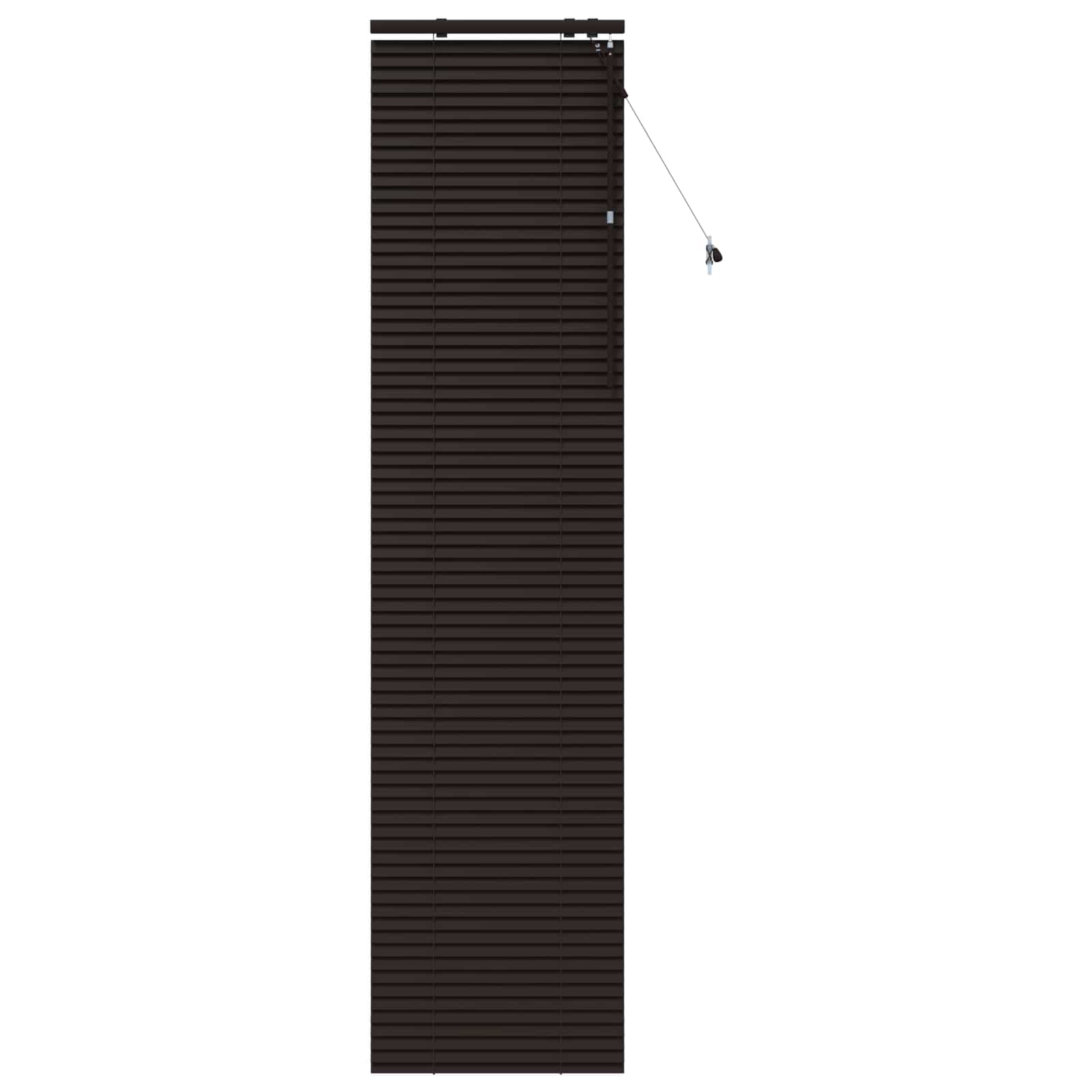 Venecijanska roleta Tamno smeđa 60 x 250 cm 35 mm