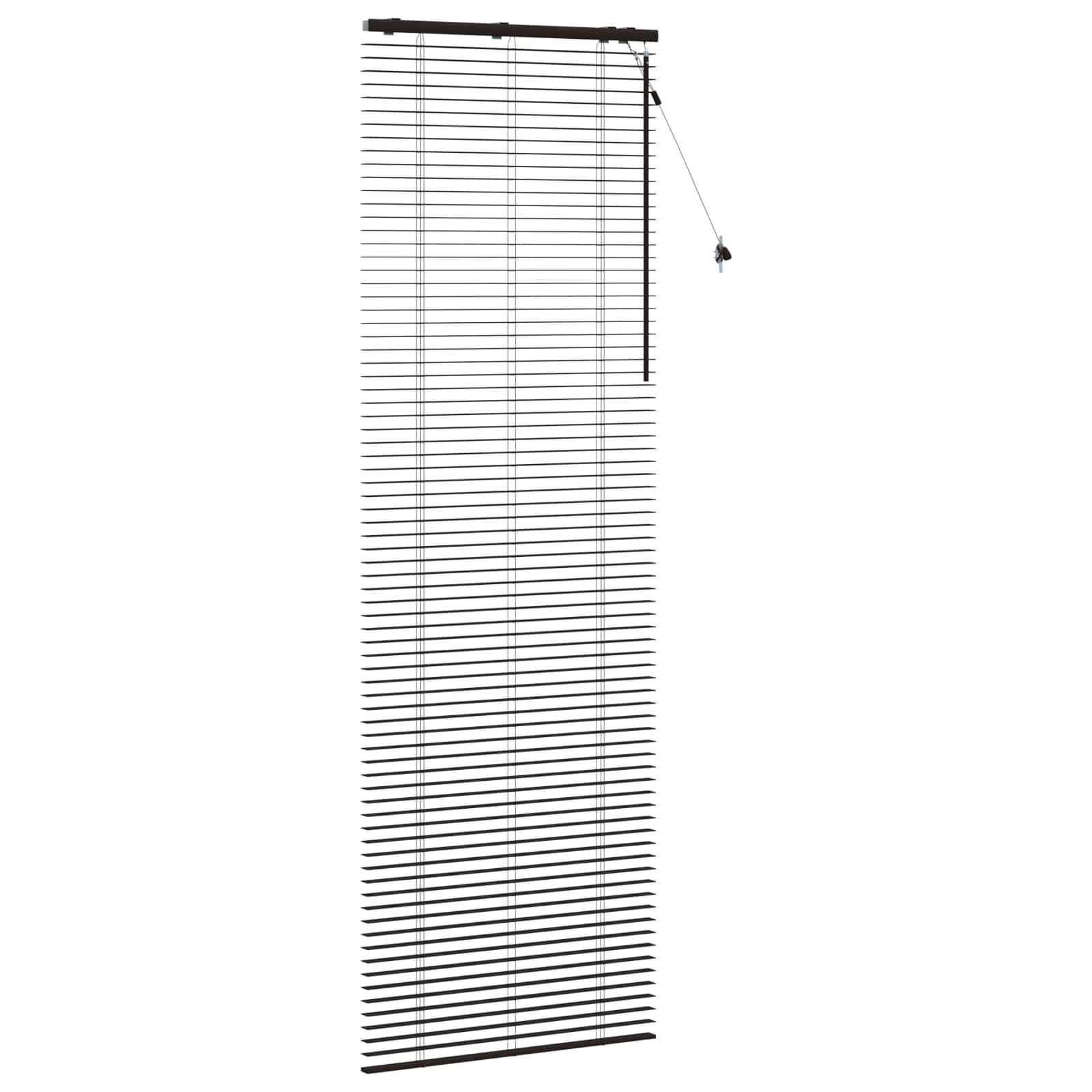 Venecijanska roleta Tamno smeđa 85 x 250 cm 35 mm