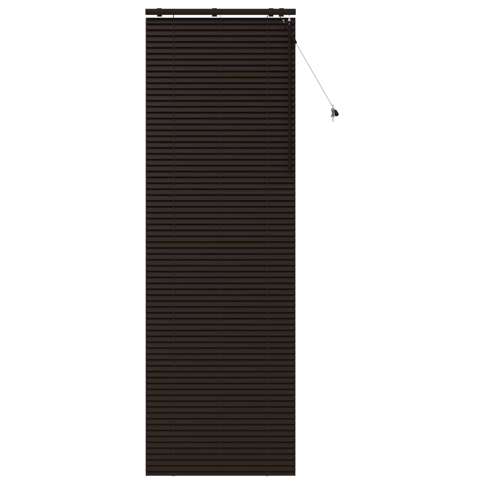 Venecijanska roleta Tamno smeđa 85 x 250 cm 35 mm