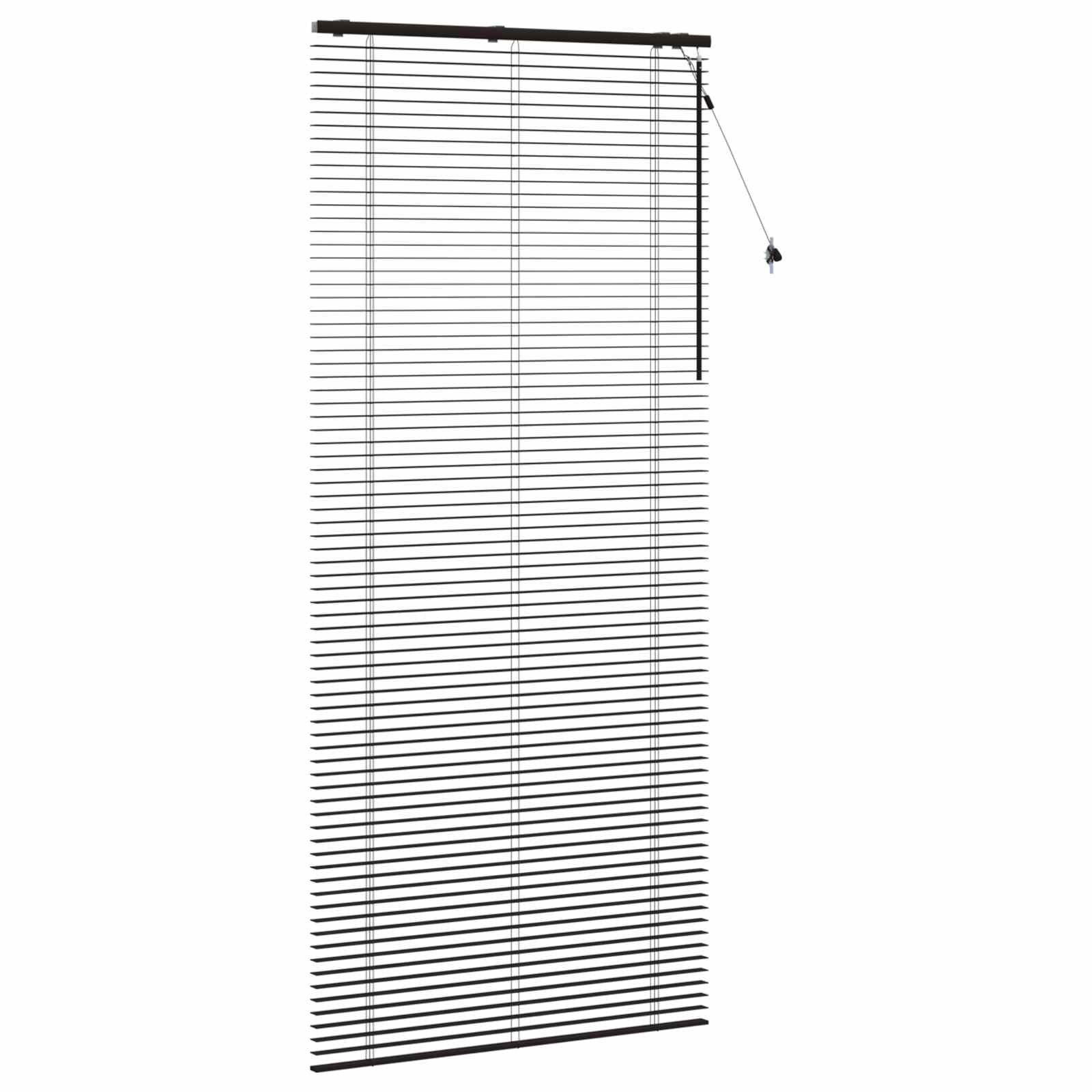 Venecijanska roleta Tamno smeđa 115 x 250 cm 35 mm