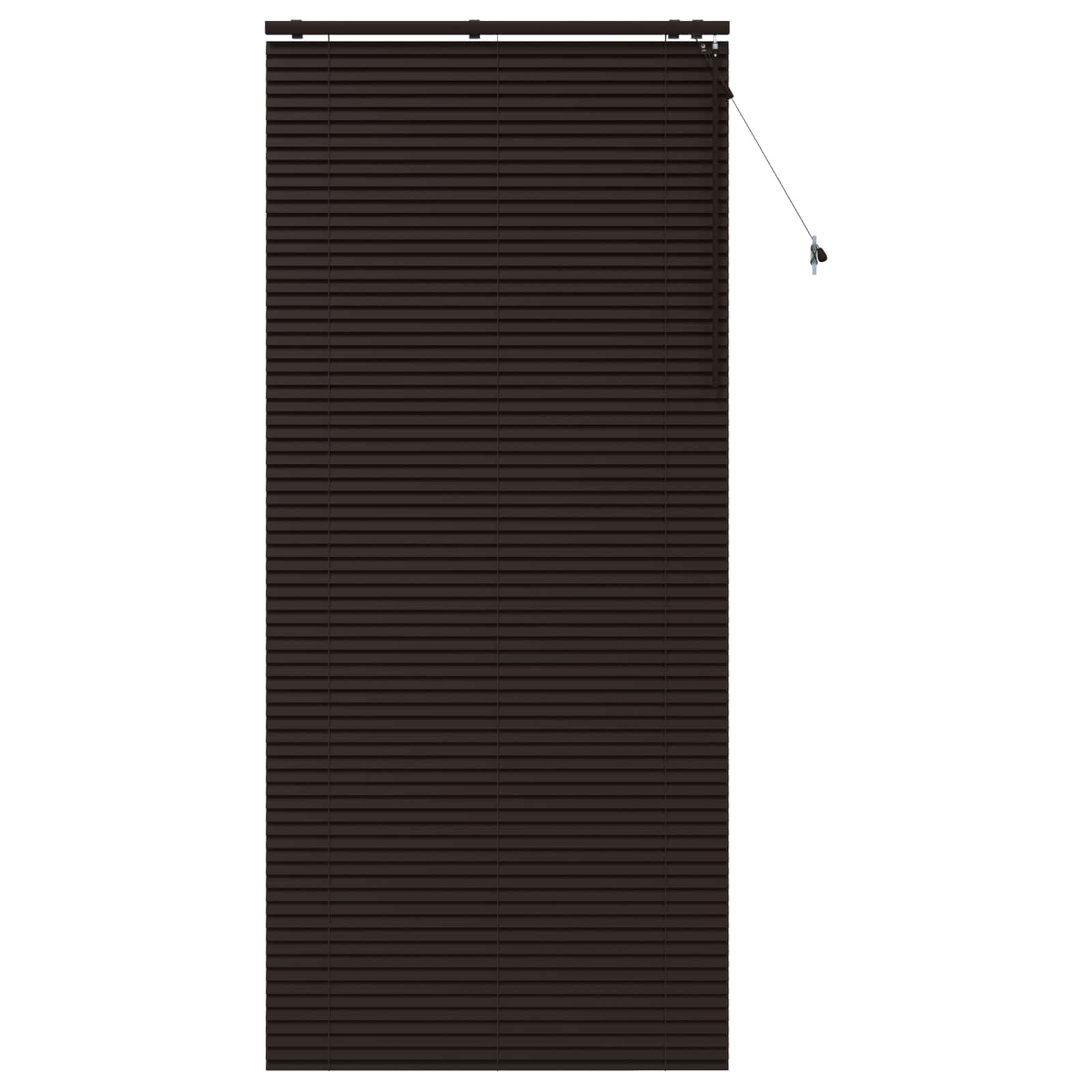 Venecijanska roleta Tamno smeđa 115 x 250 cm 35 mm